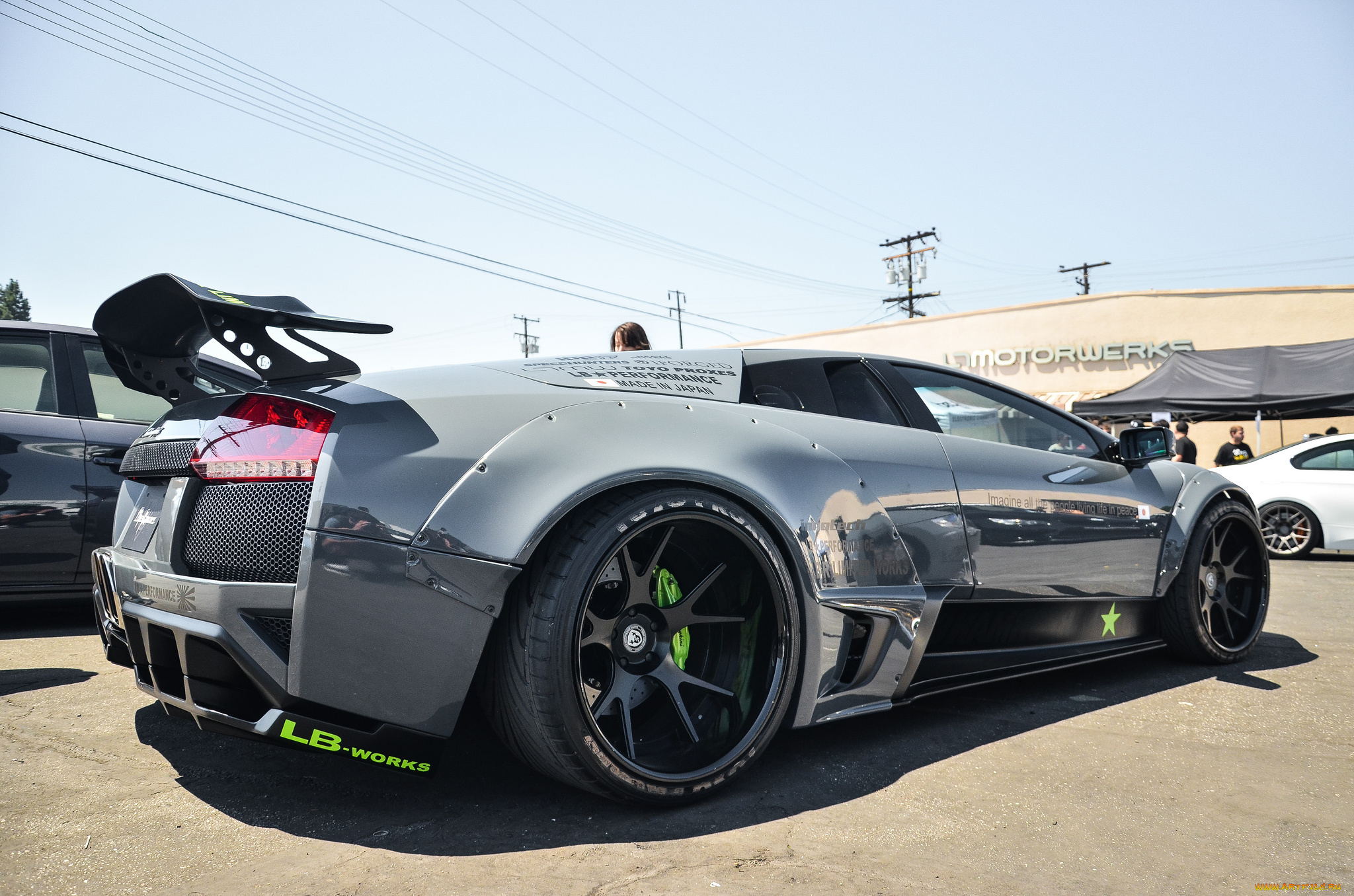 автомобили, выставки, уличные, фото, lamborghini, murcielago