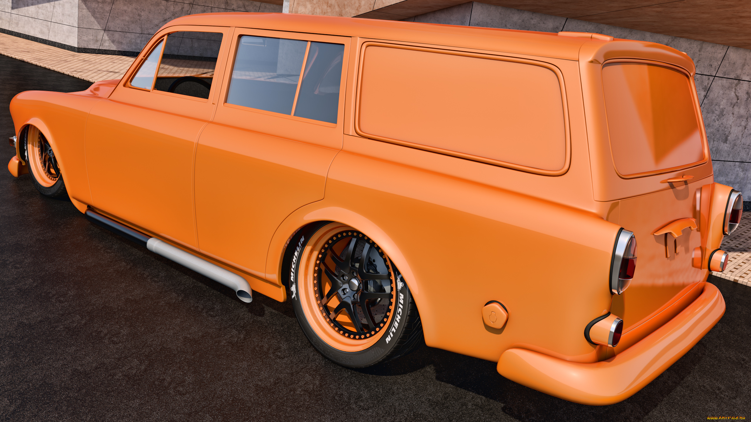 автомобили, 3д, volvo, 1961