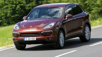 обоя porsche, cayenne, автомобили, dr, ing, h, c, f, ag, германия, спортивные, элитные