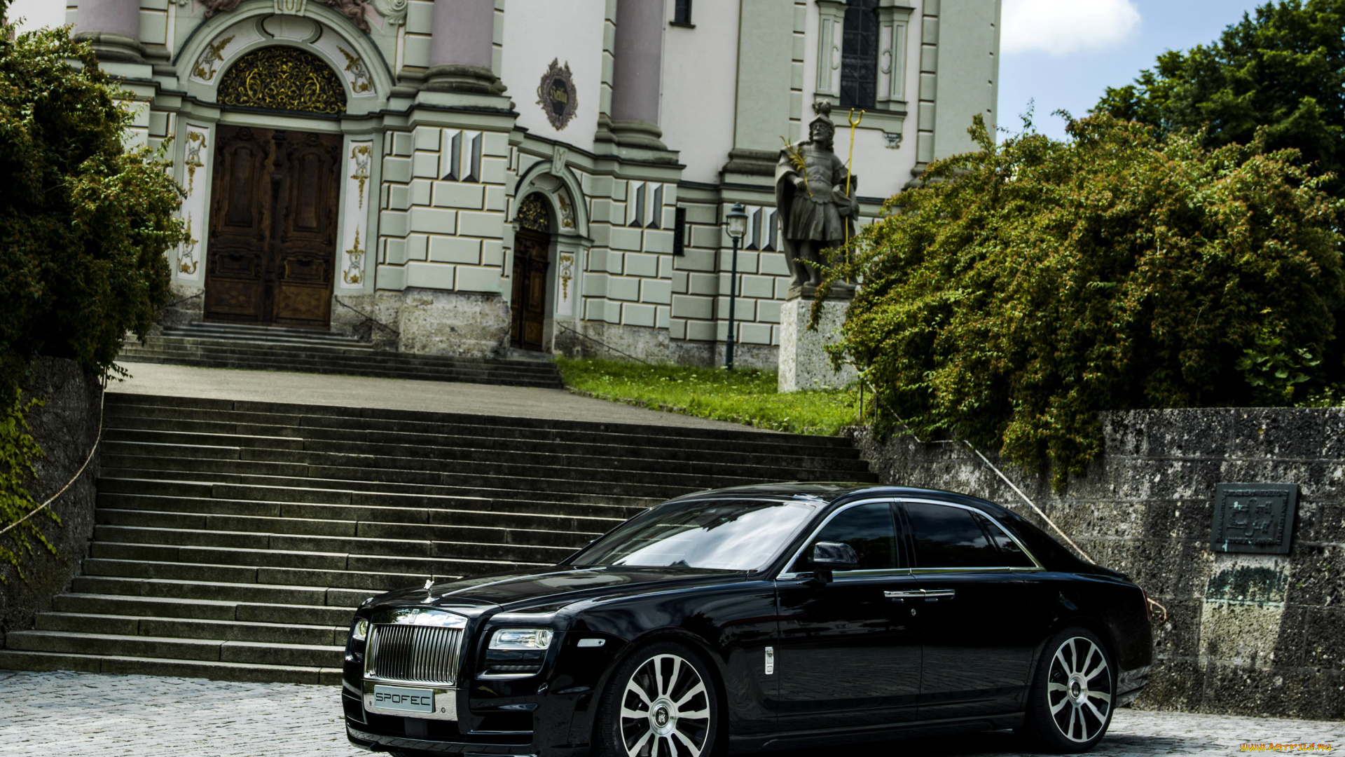2014, rolls-royce, ghost, , spofec, автомобили, rolls-royce, тюнинг, металлик, черный, ghost