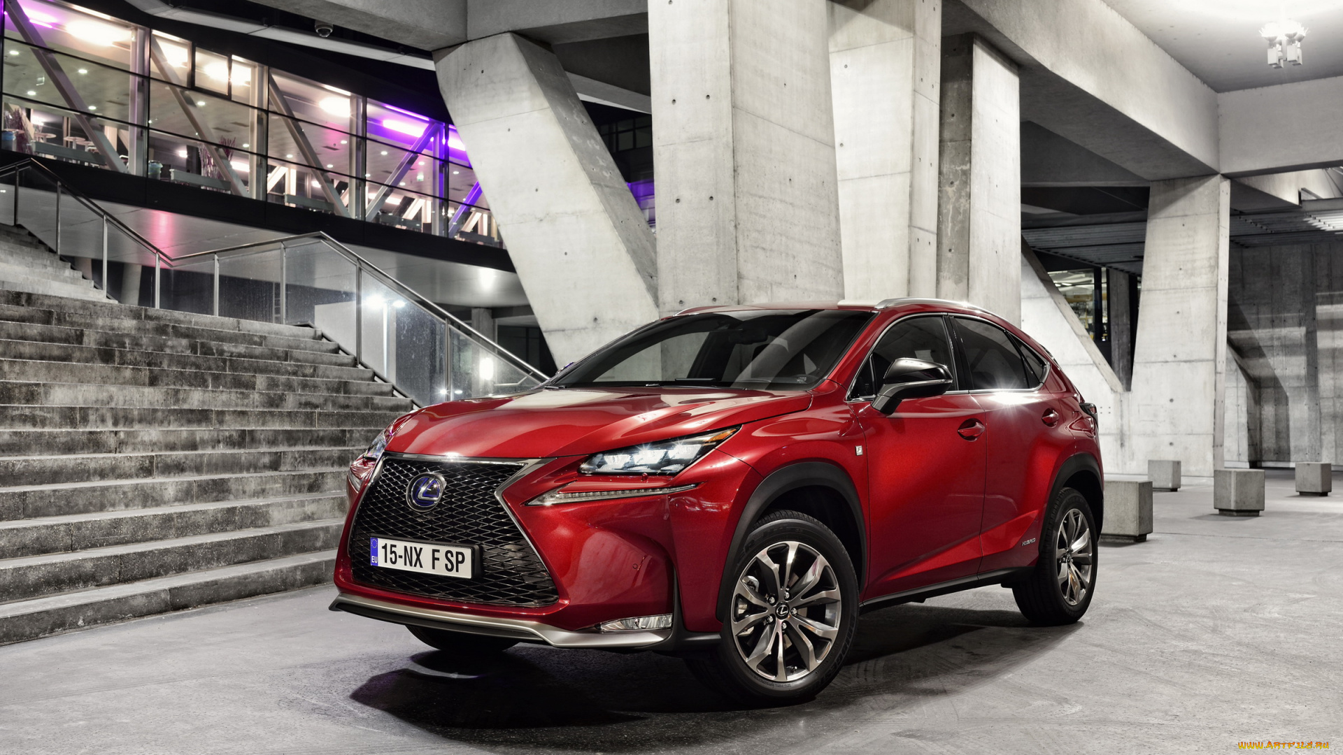 2015, lexus, nx, 300h, f-sport, автомобили, lexus, металлик, красный