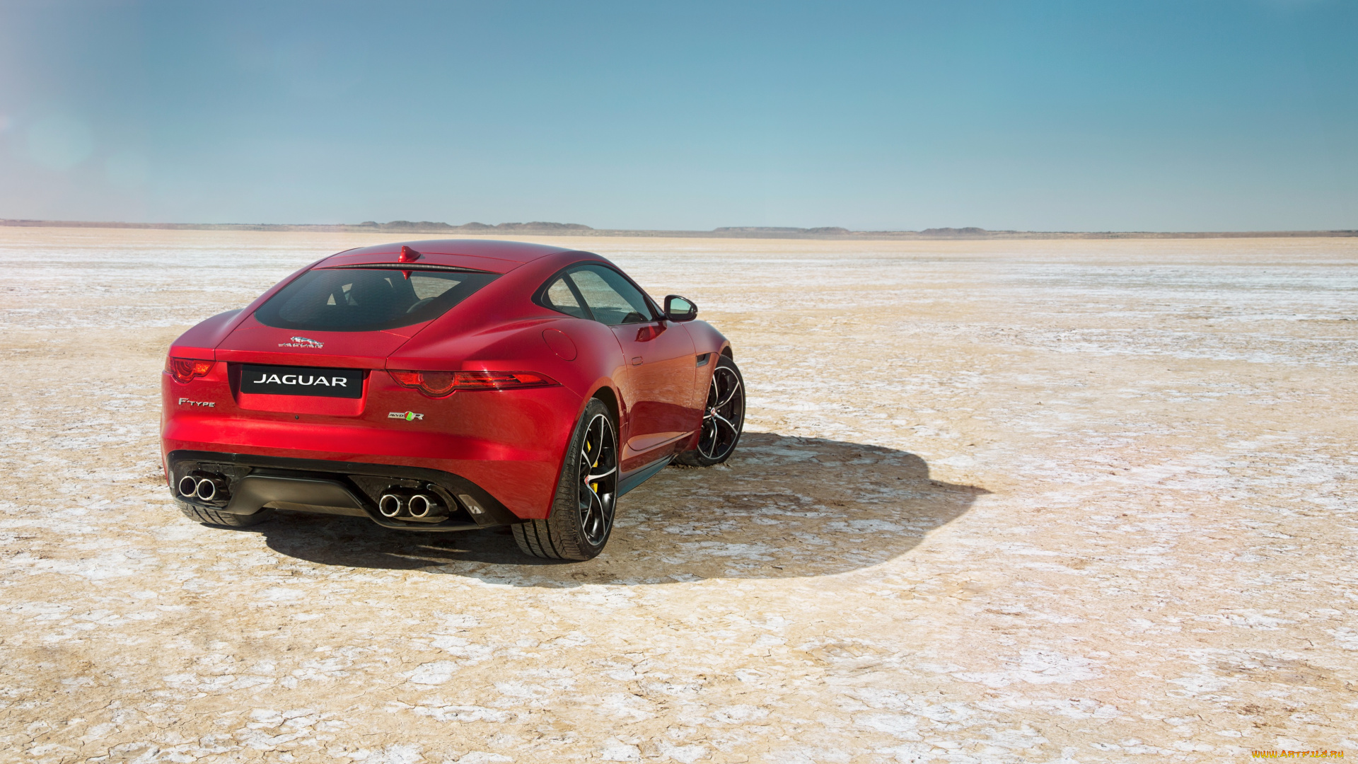 автомобили, jaguar, r, coupе, красный, f-type, 2014г, awd