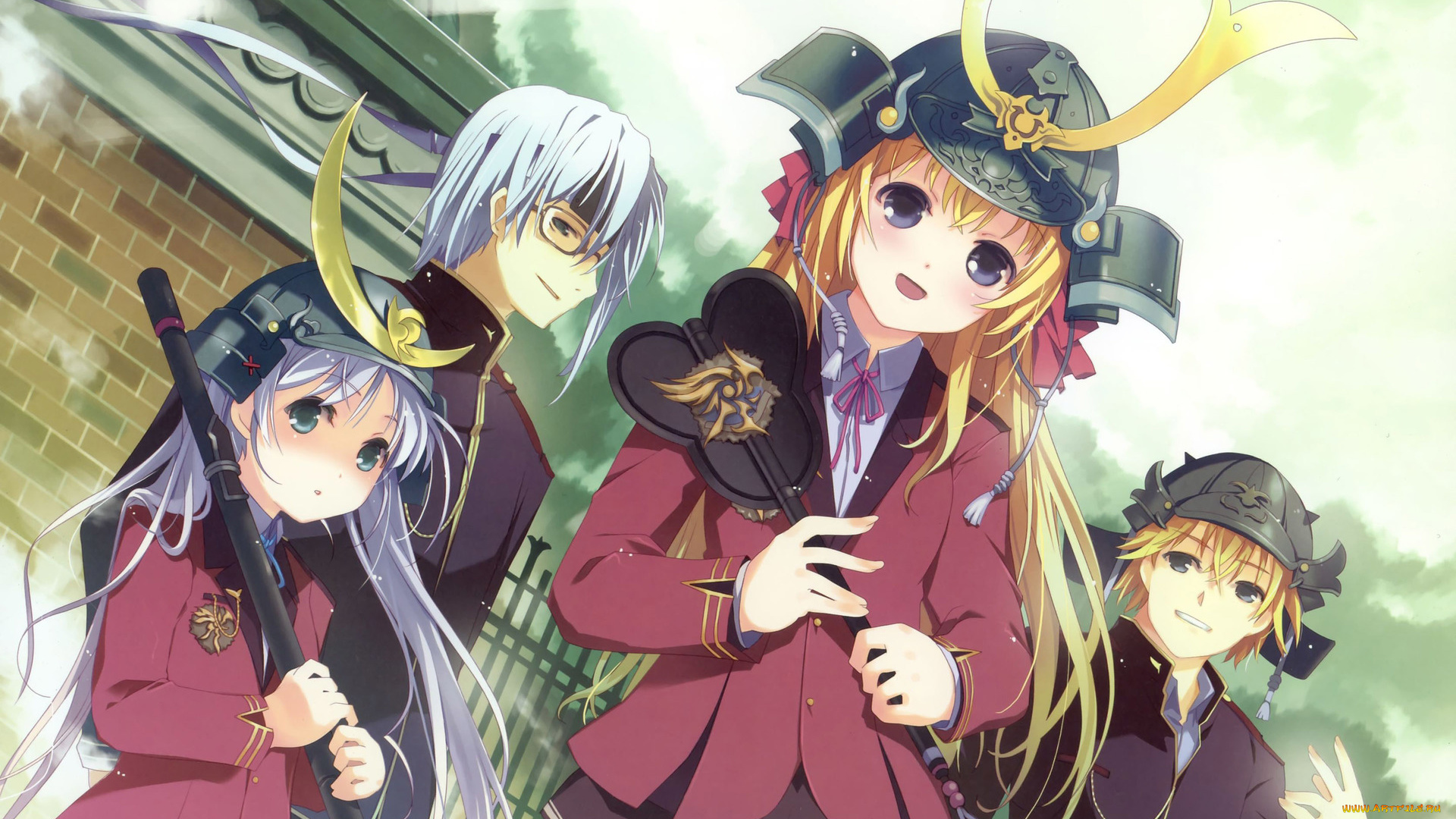 fortune, arterial, аниме, мальчики, девочки