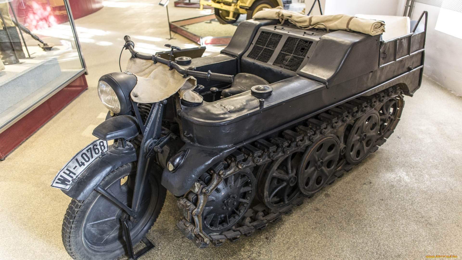 kettenkrad, техника, военная, техника, музей, экспозиция