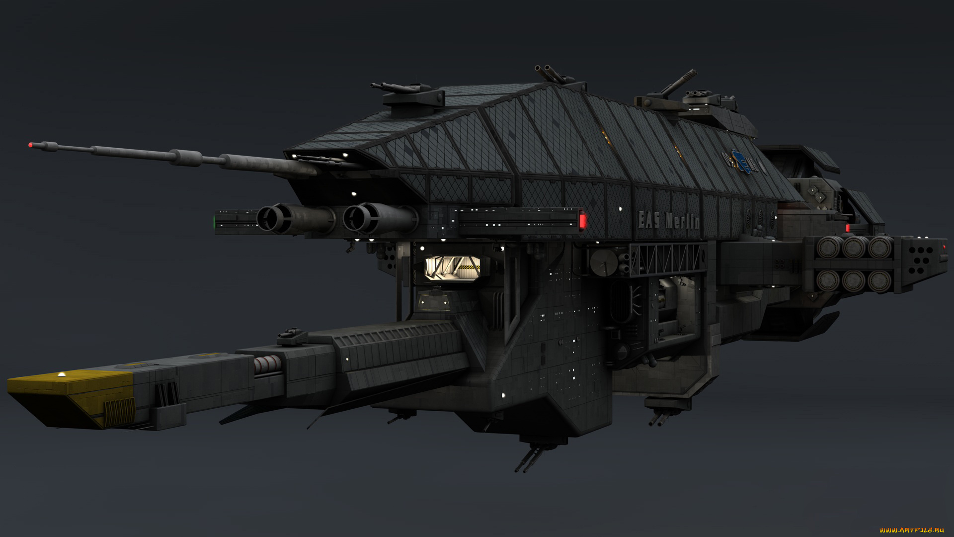 космос, арт, космический, корабль, вселенная, звезды