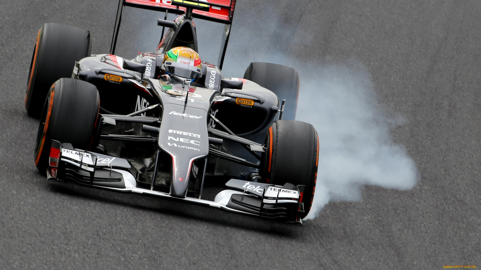 спорт, формула, 1, гонка, sauber, скорость, трек, 2014г, c33