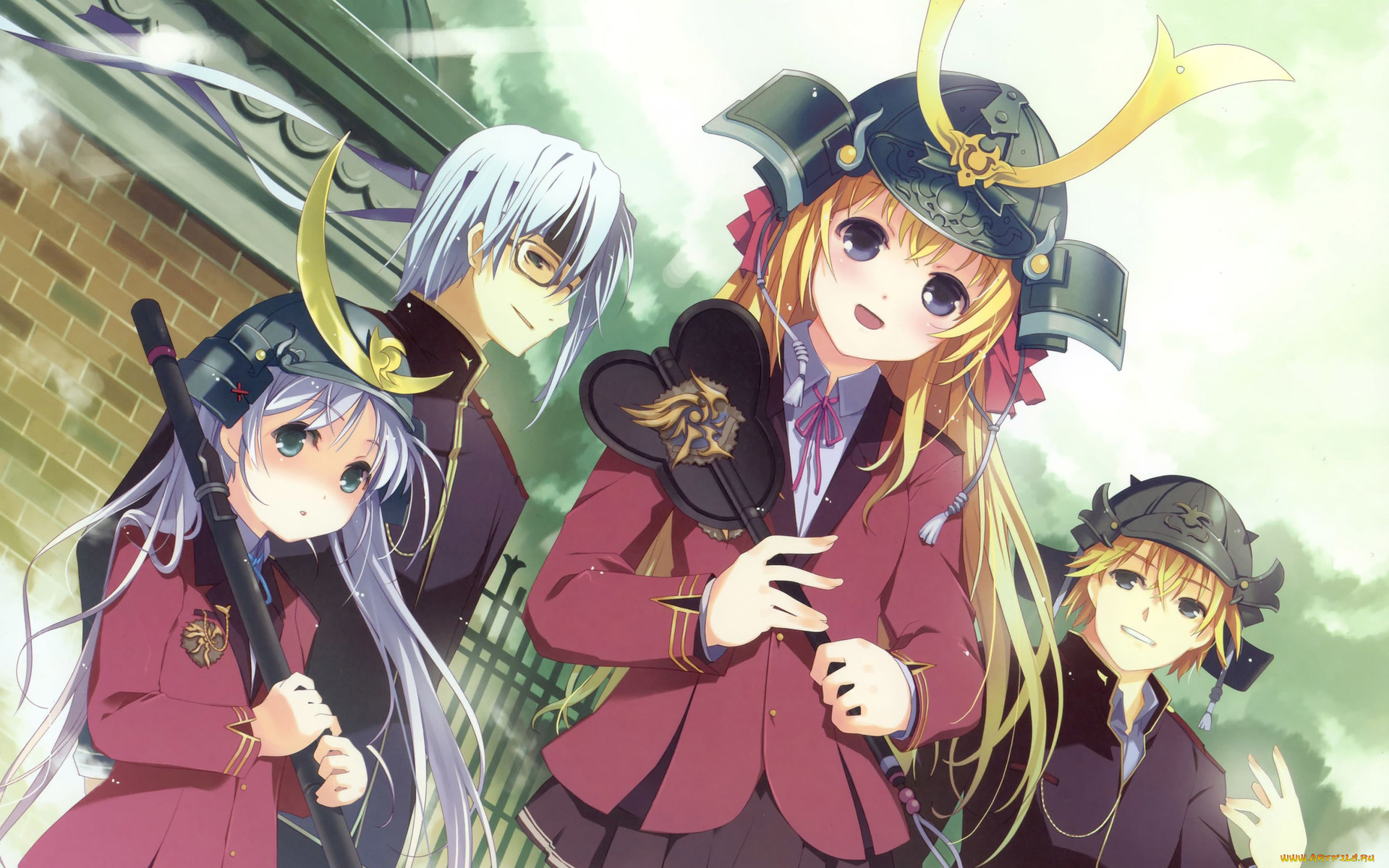 fortune, arterial, аниме, мальчики, девочки