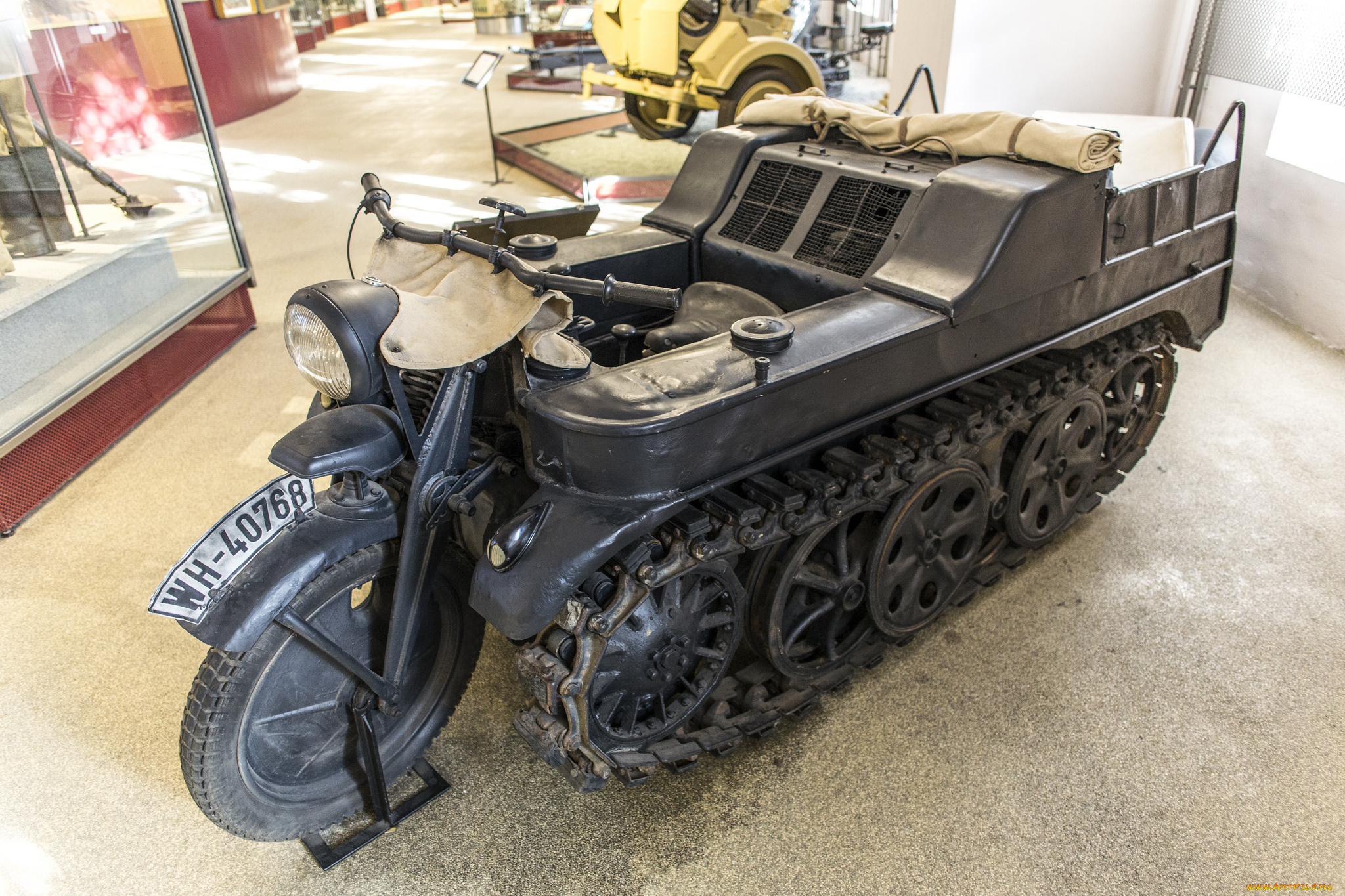 kettenkrad, техника, военная, техника, музей, экспозиция