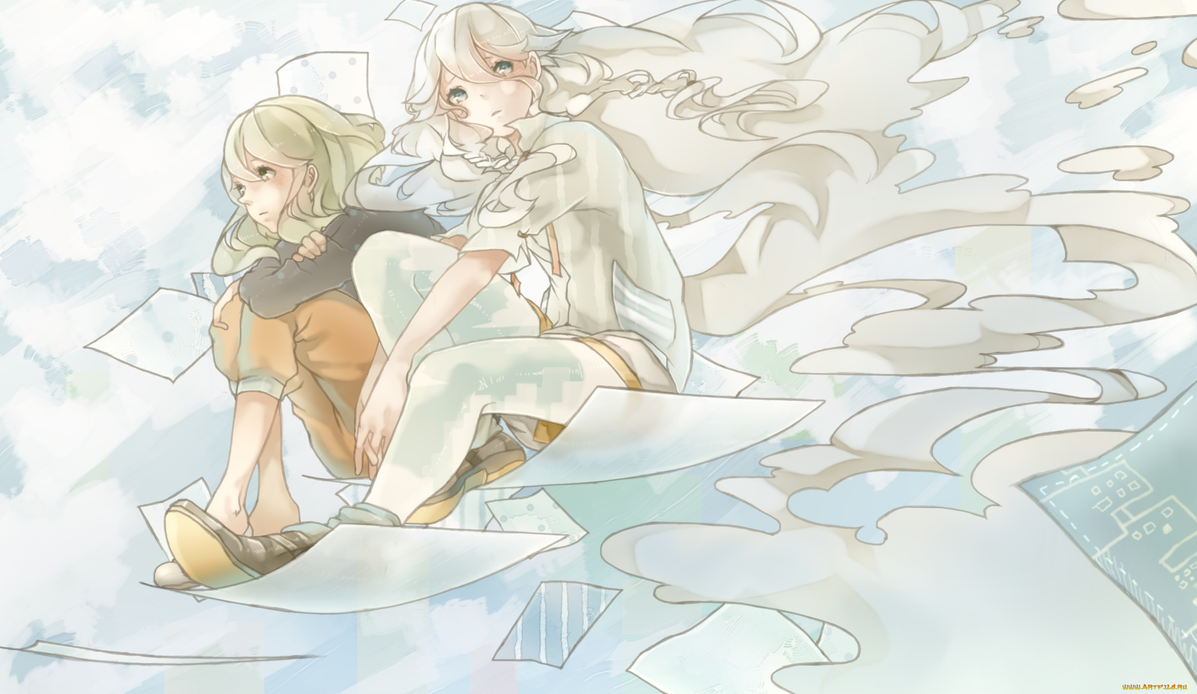 аниме, vocaloid, арт, вокалоид, девушки, mizutame, tori