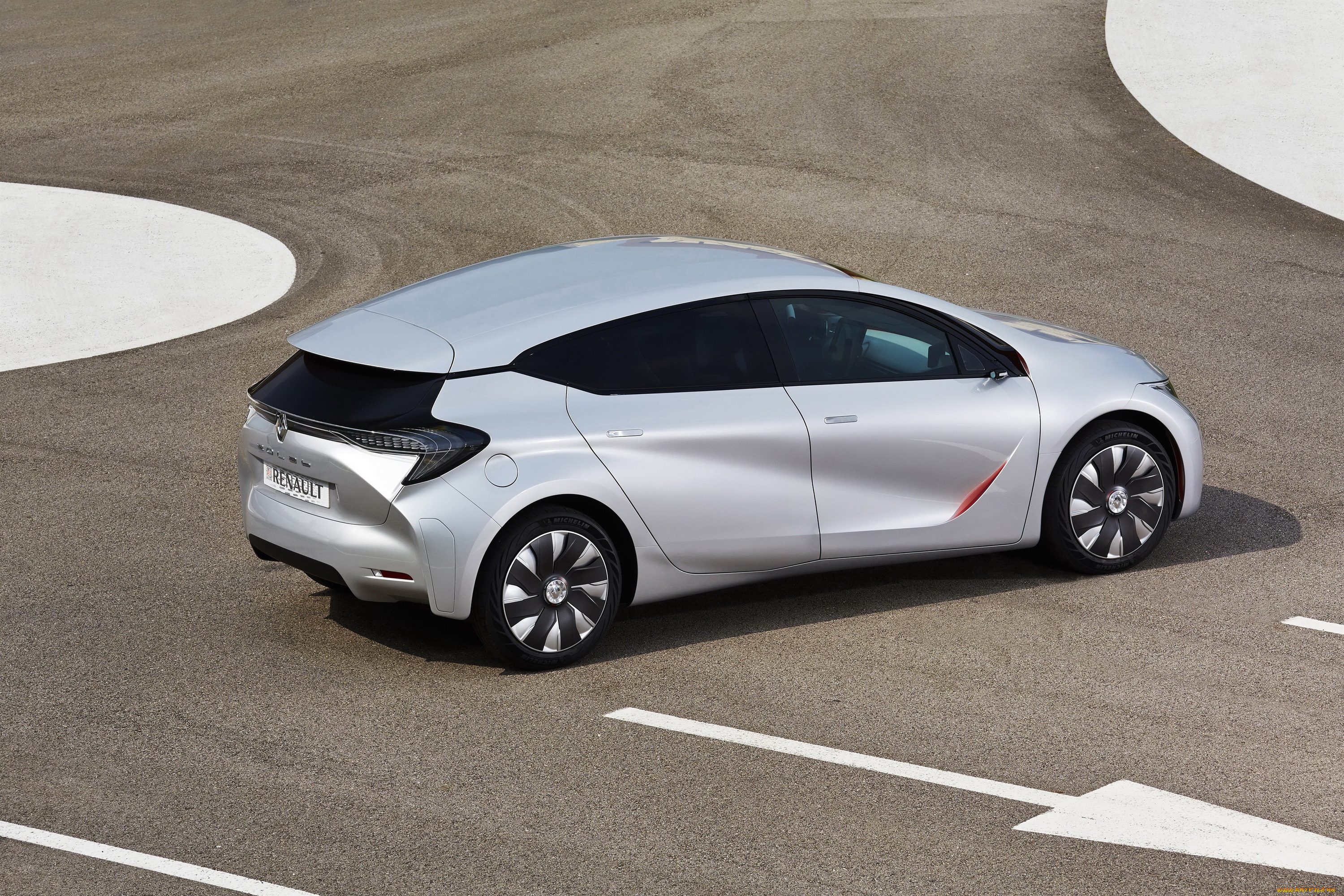 2014, renault, eolab, автомобили, renault, серебристый, eolab