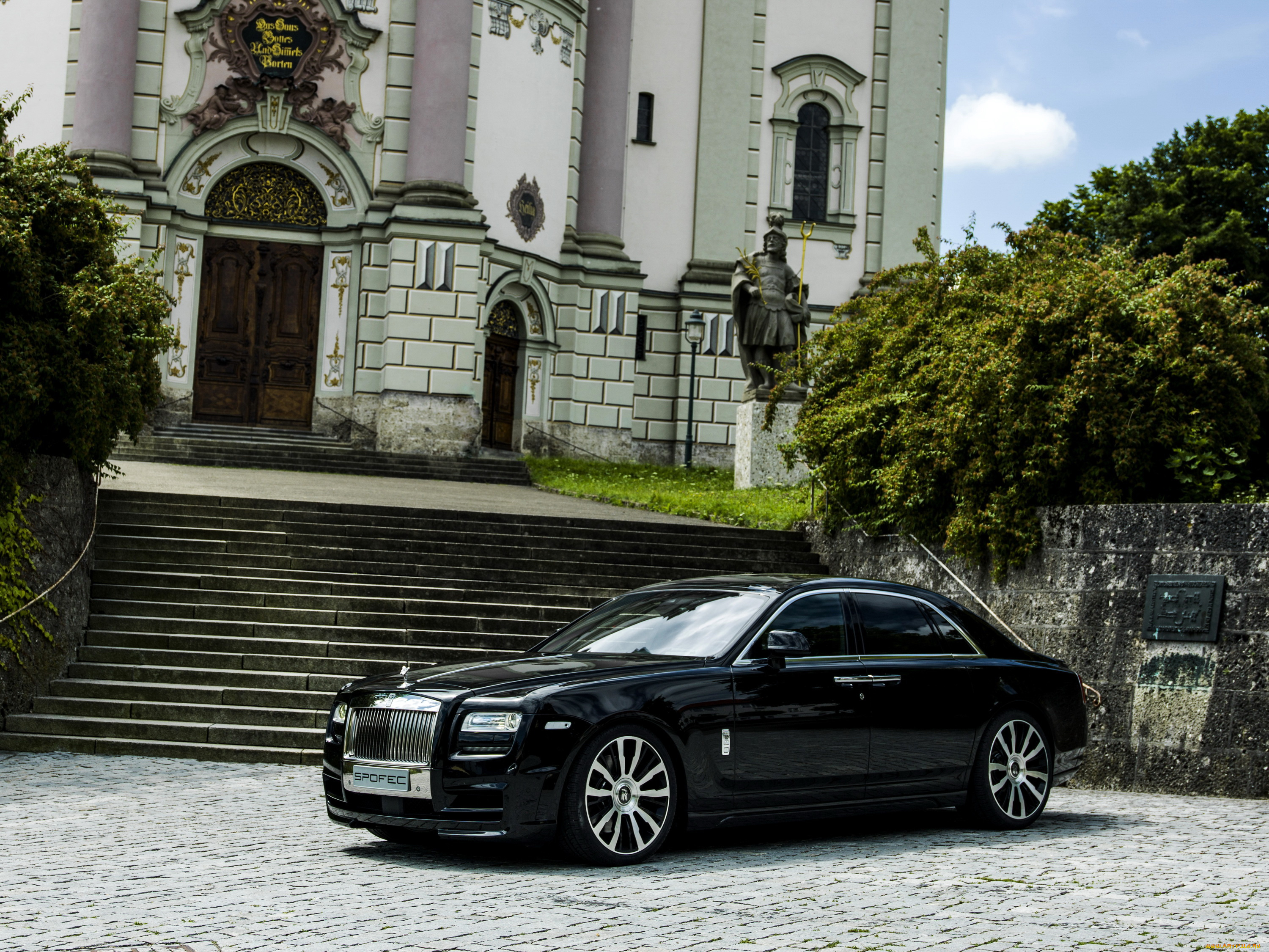 2014, rolls-royce, ghost, , spofec, автомобили, rolls-royce, тюнинг, металлик, черный, ghost