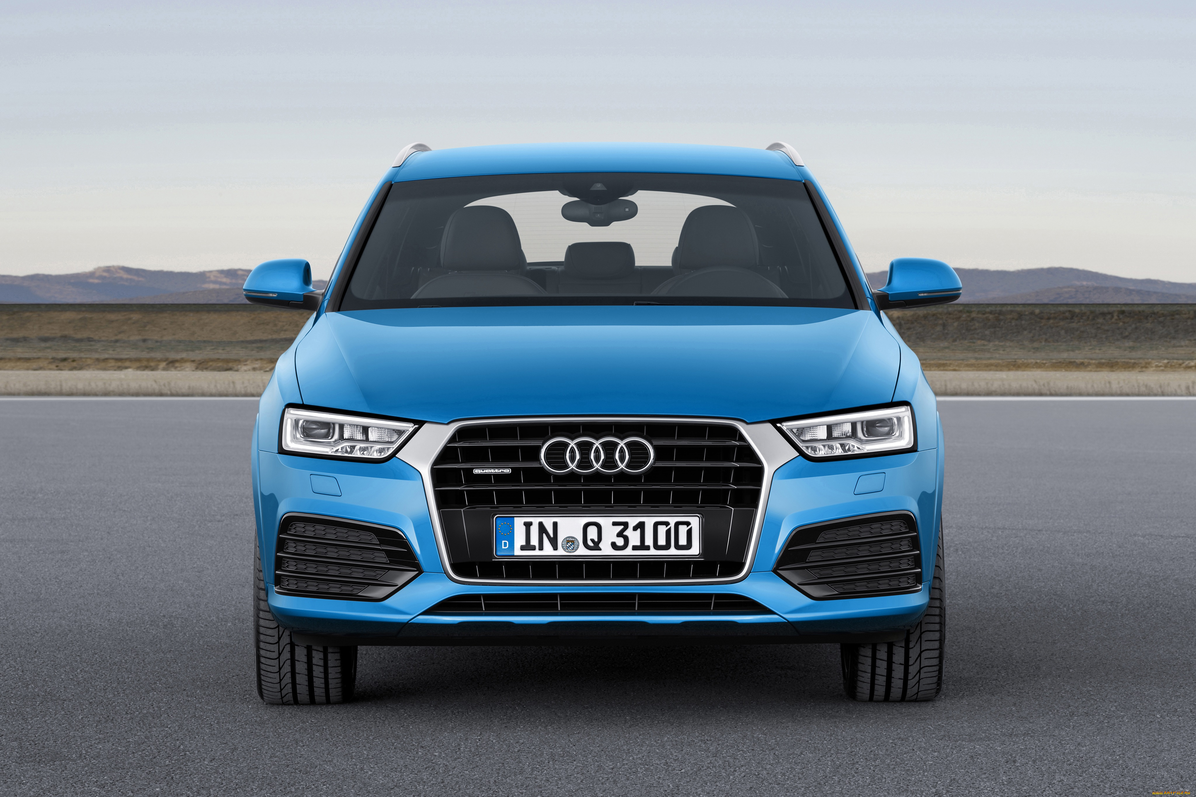 автомобили, audi, синий, 2015г, quattro, tdi, q3, s, line, 2-0