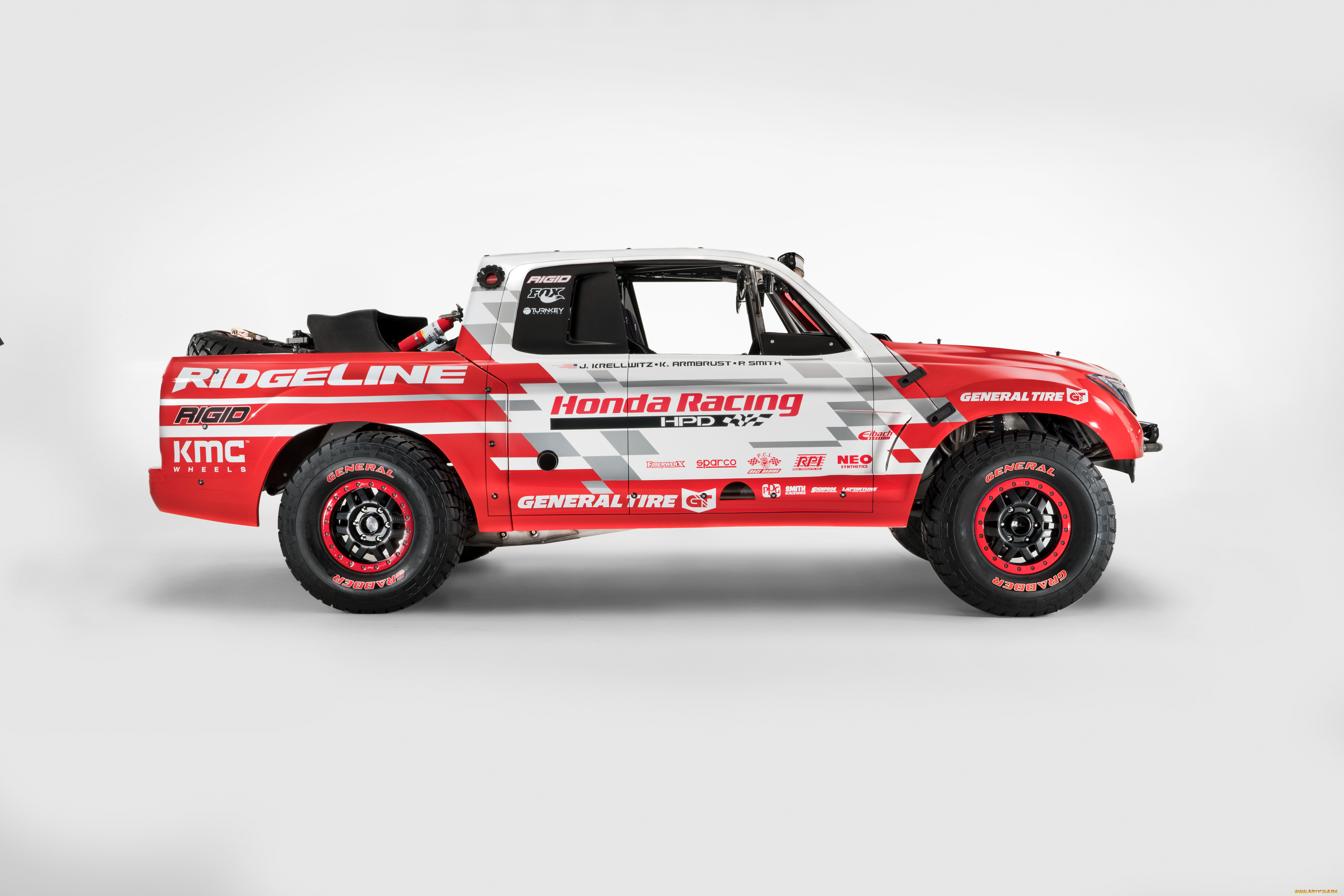 автомобили, honda, 2016г, truck, race, baja, ridgeline