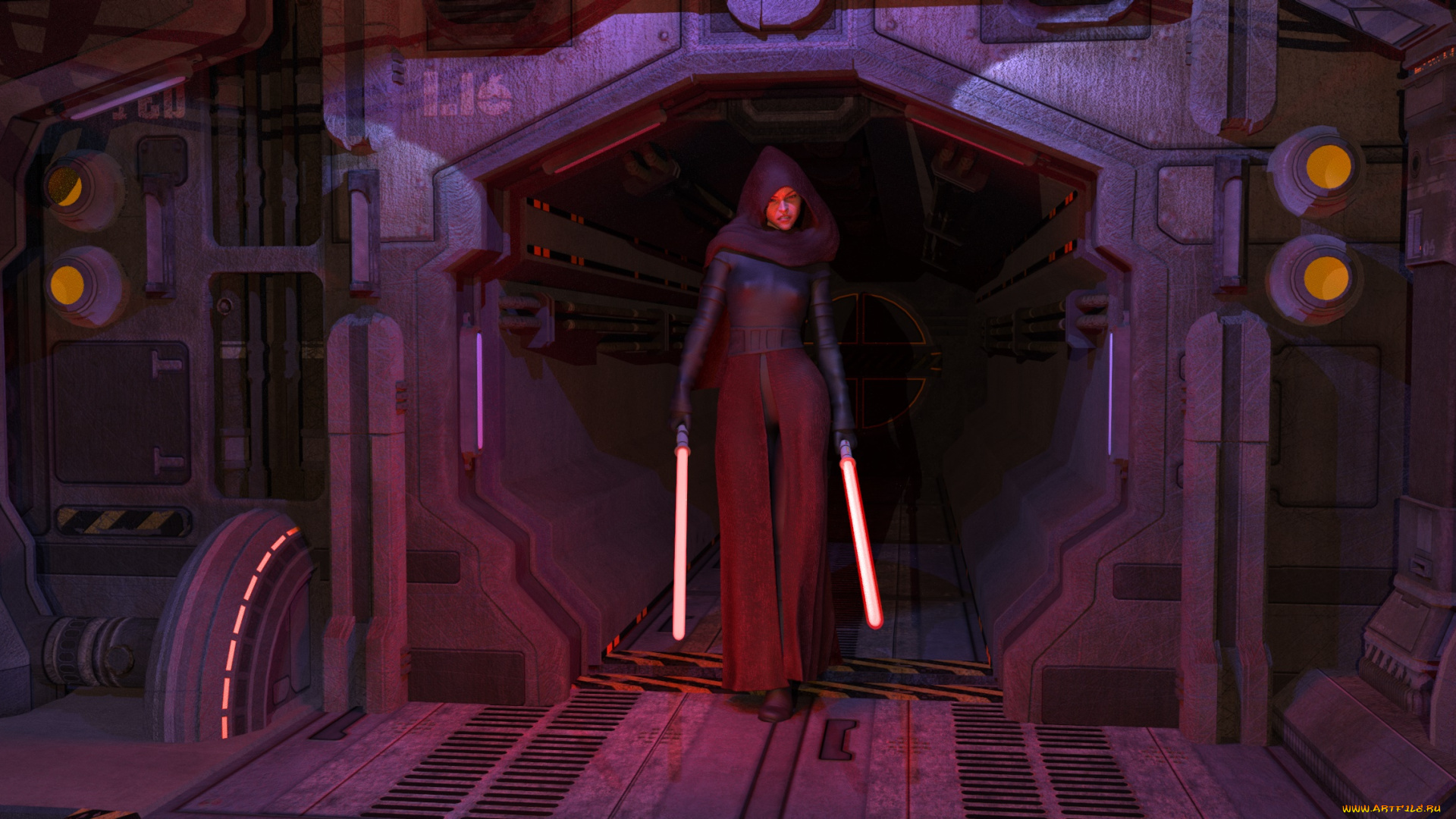 3д, графика, фантазия, , fantasy, девушка, фон, взгляд