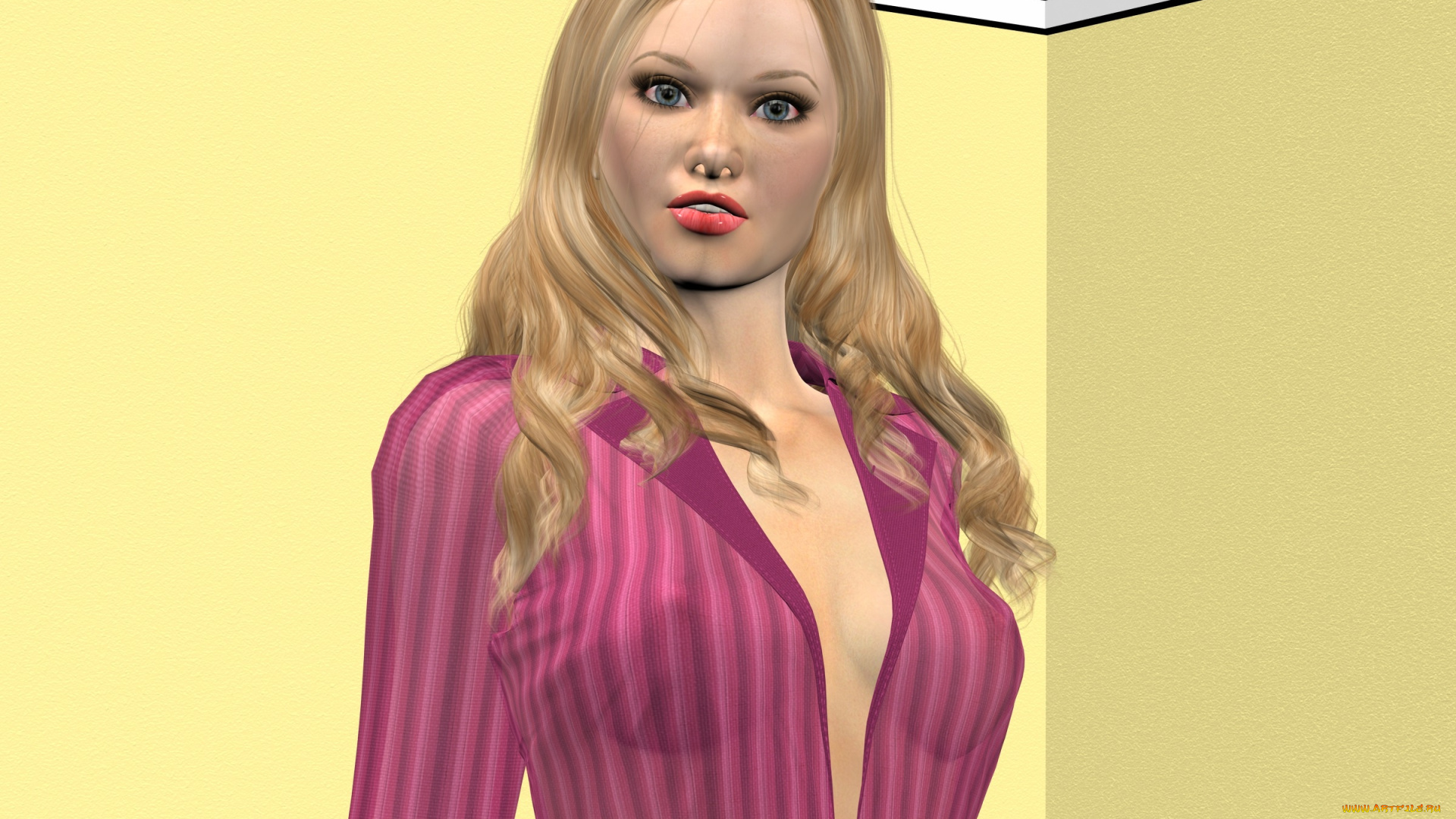 3д, графика, люди, , people, фон, взгляд, девушка