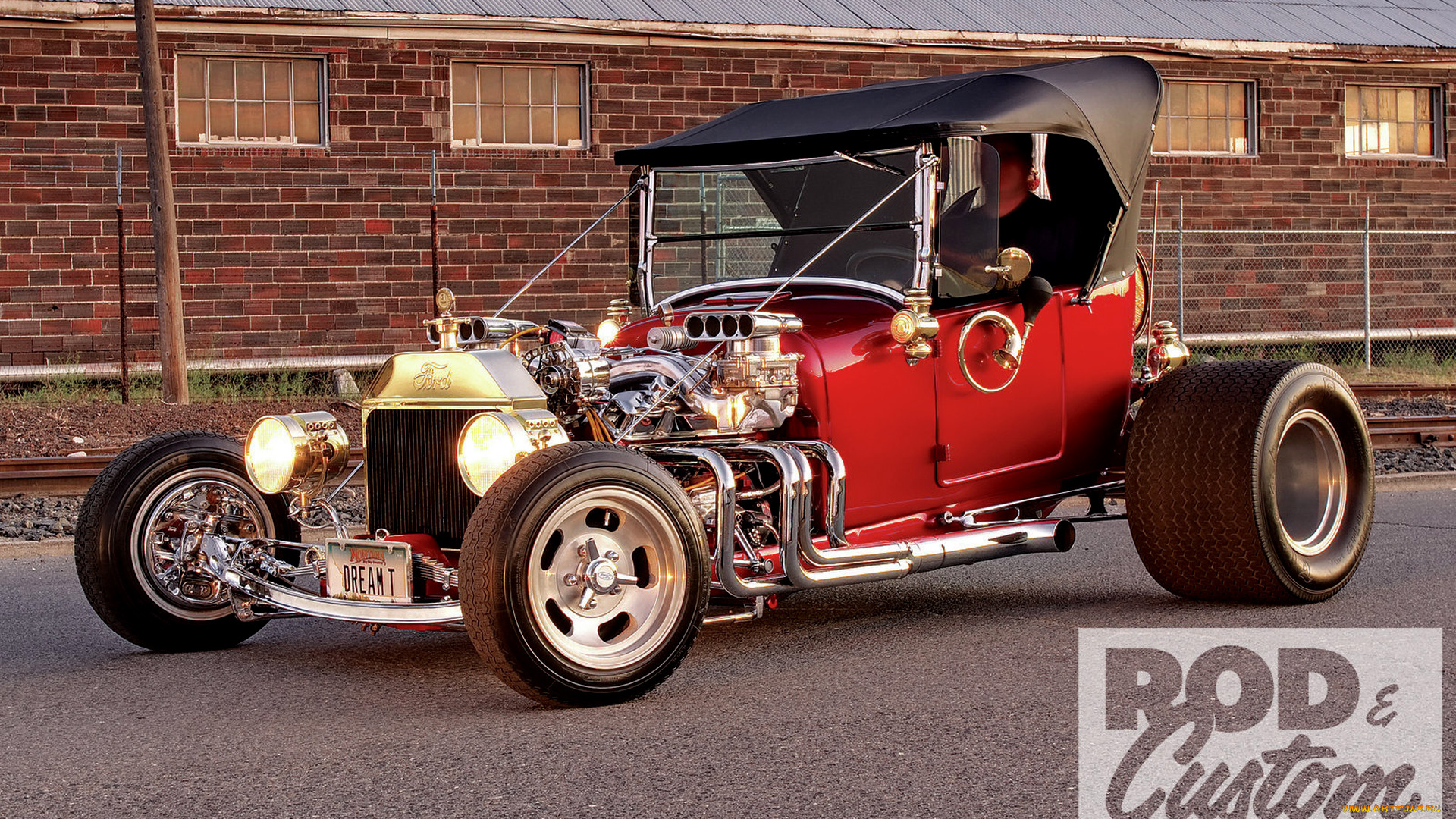 автомобили, hotrod, dragster, ford