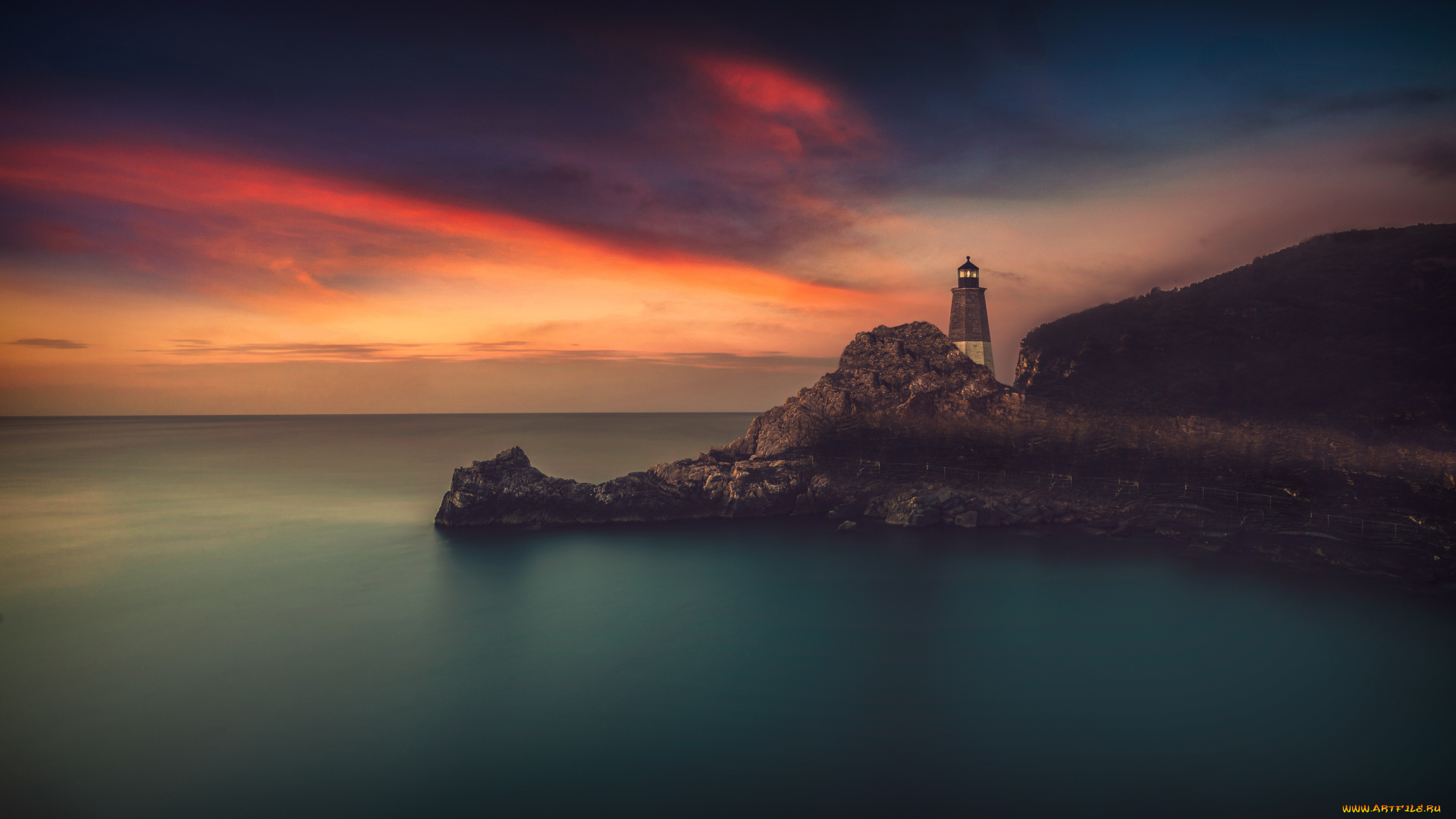 природа, маяки, море, берег, небо, скалы, маяк