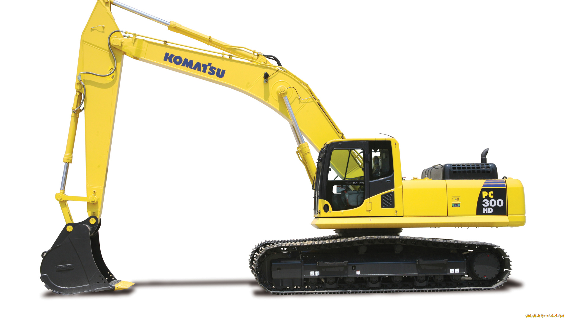 техника, экскаваторы, komatsu