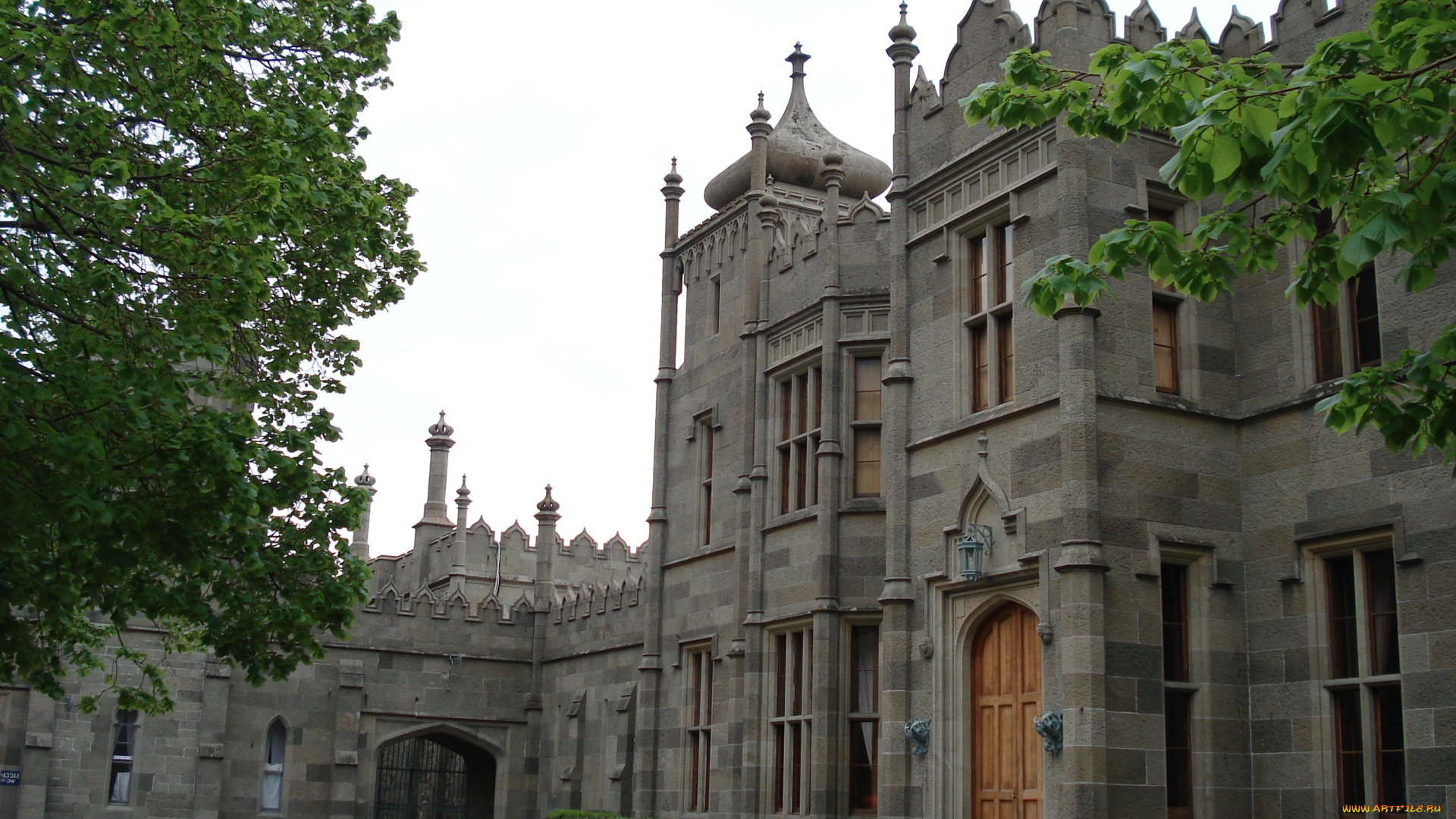 воронцовский, дворец, города, -, дворцы, , замки, , крепости, алупка, крым, воронцовский, дворец