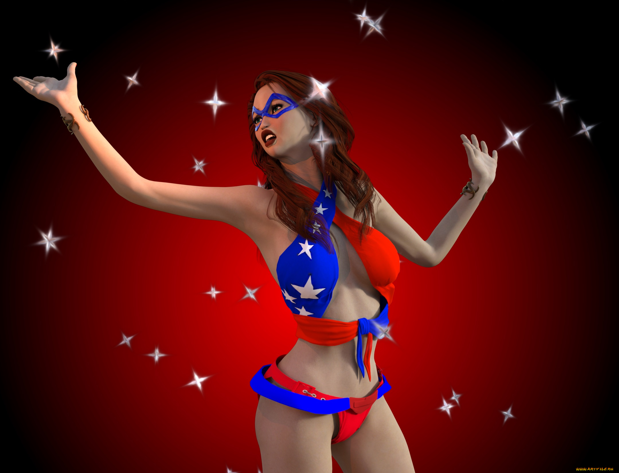 3д, графика, люди, , people, девушка, фон, взгляд