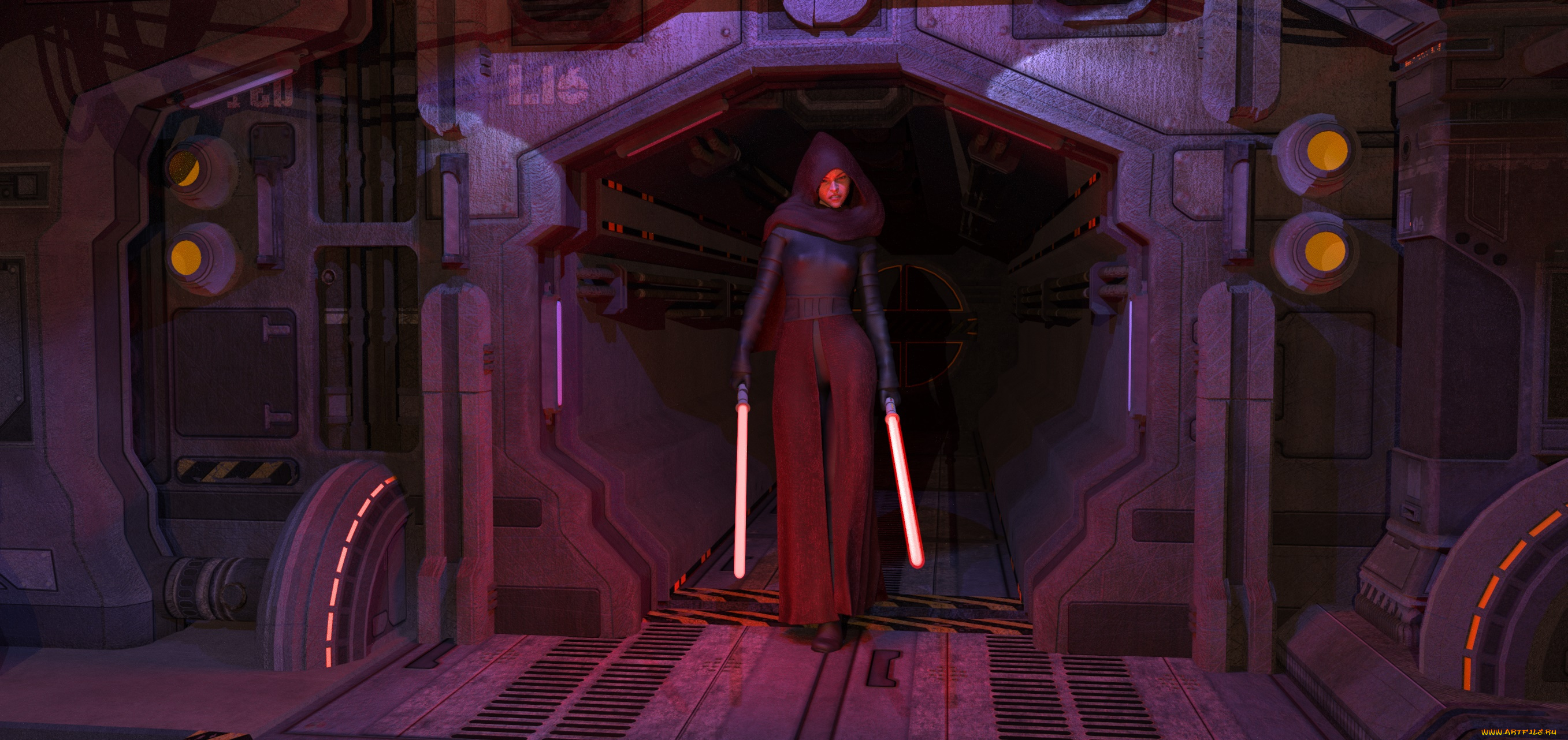 3д, графика, фантазия, , fantasy, девушка, фон, взгляд