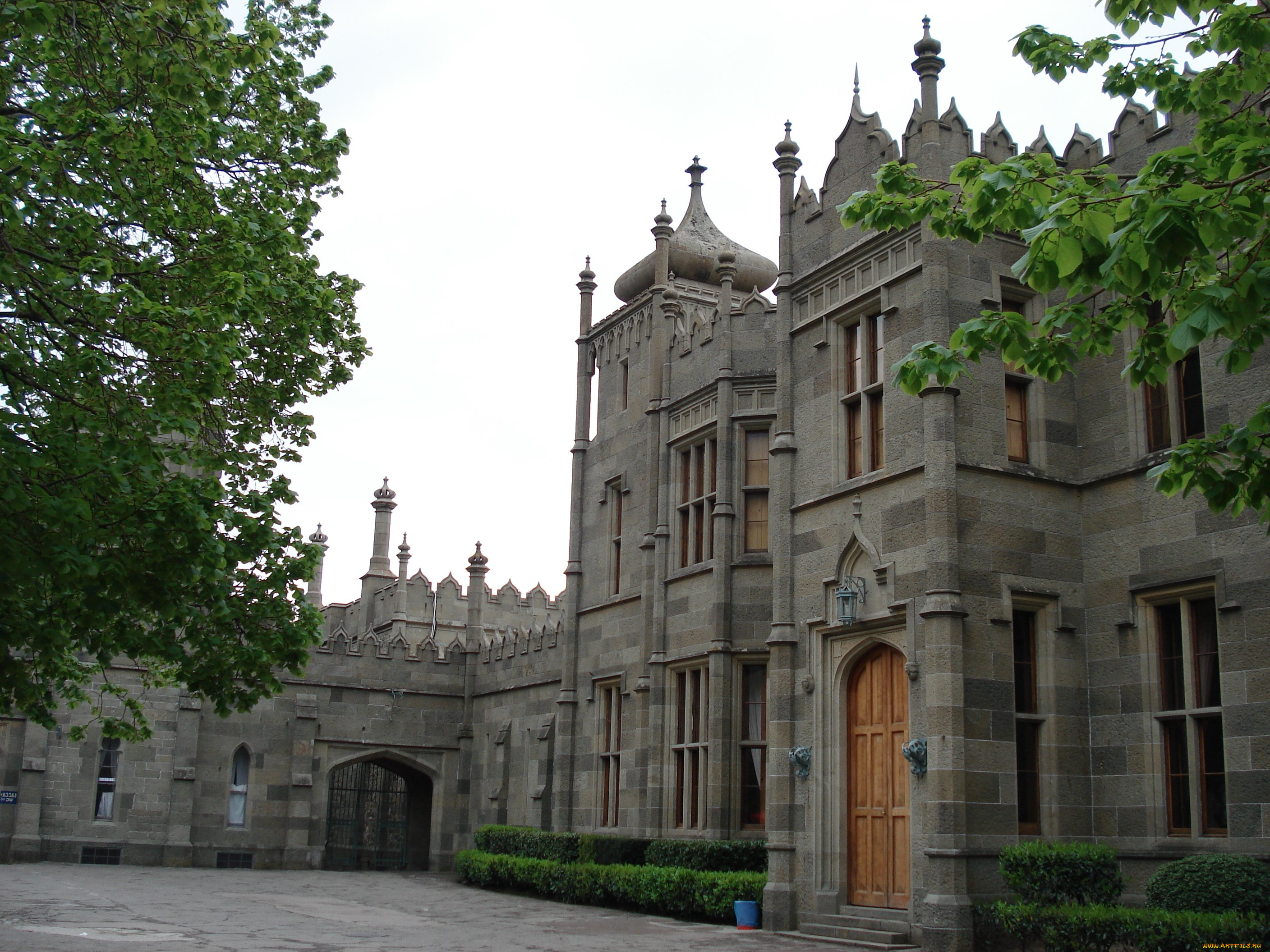 воронцовский, дворец, города, -, дворцы, , замки, , крепости, алупка, крым, воронцовский, дворец