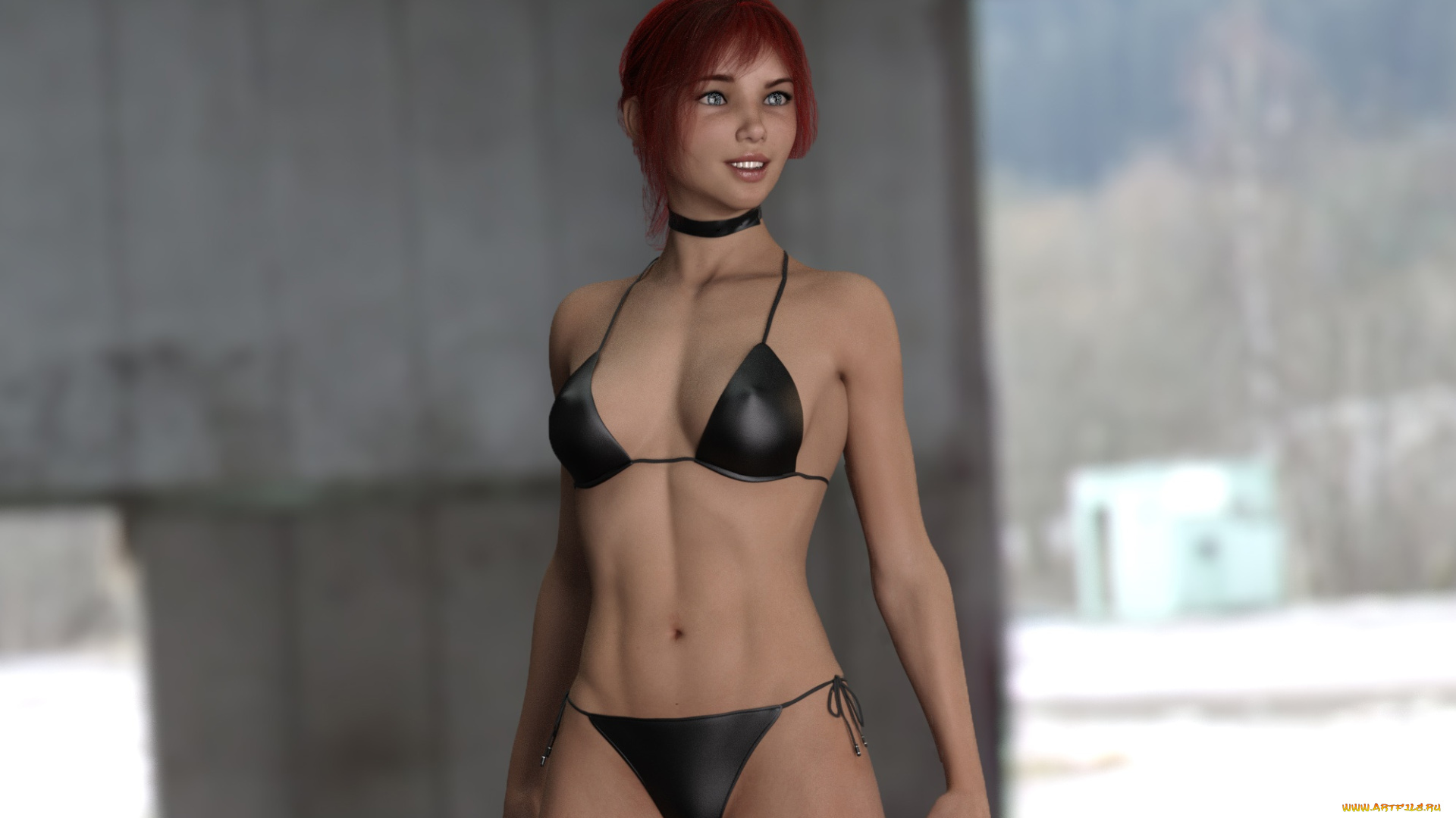 3д, графика, люди, , people, девушка, взгляд, фон