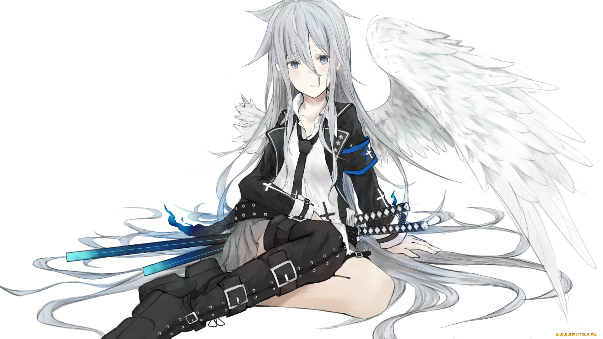 аниме, ангелы, , демоны, ангел