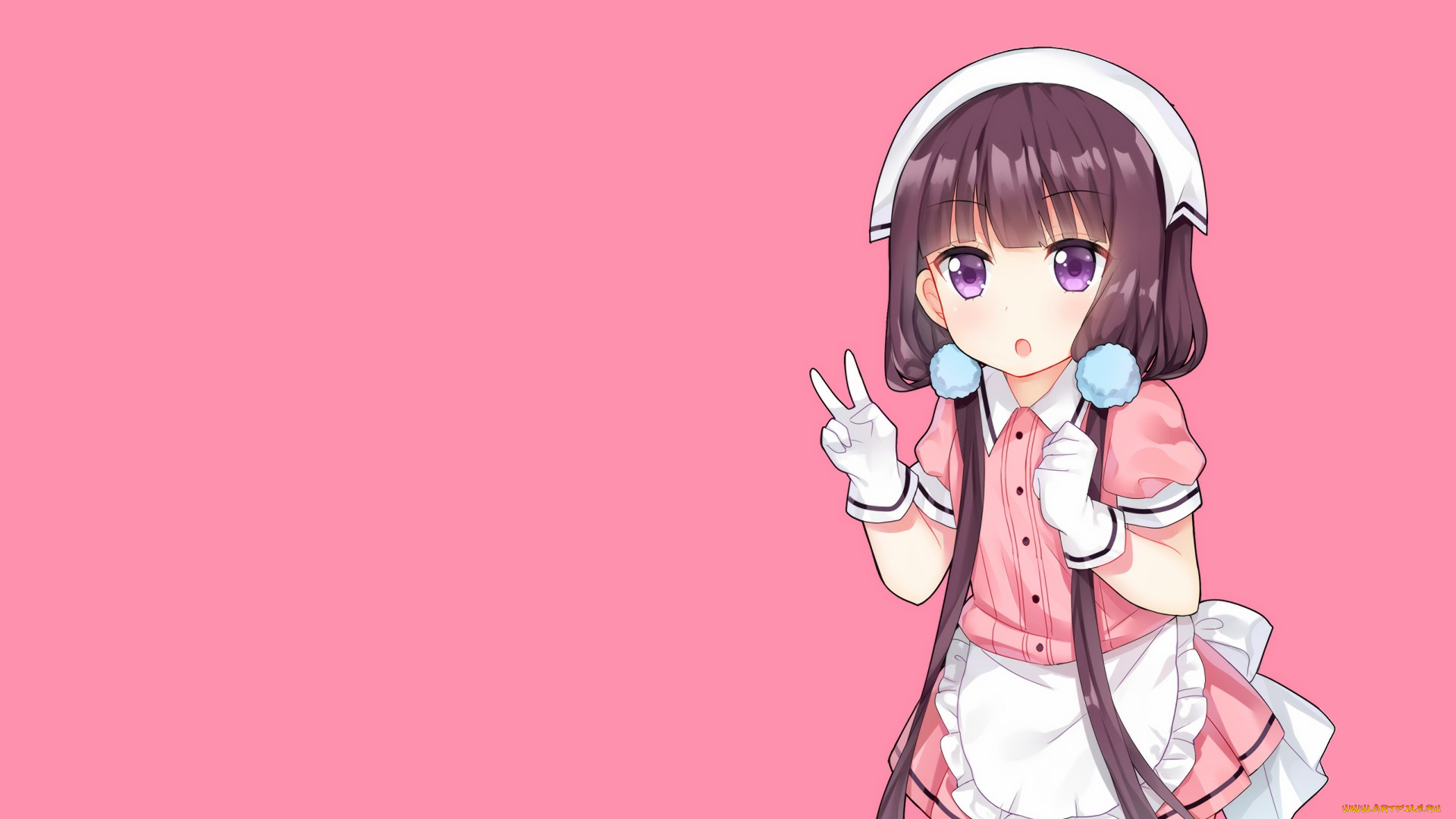 аниме, blend, s, фон, взгляд, девушка