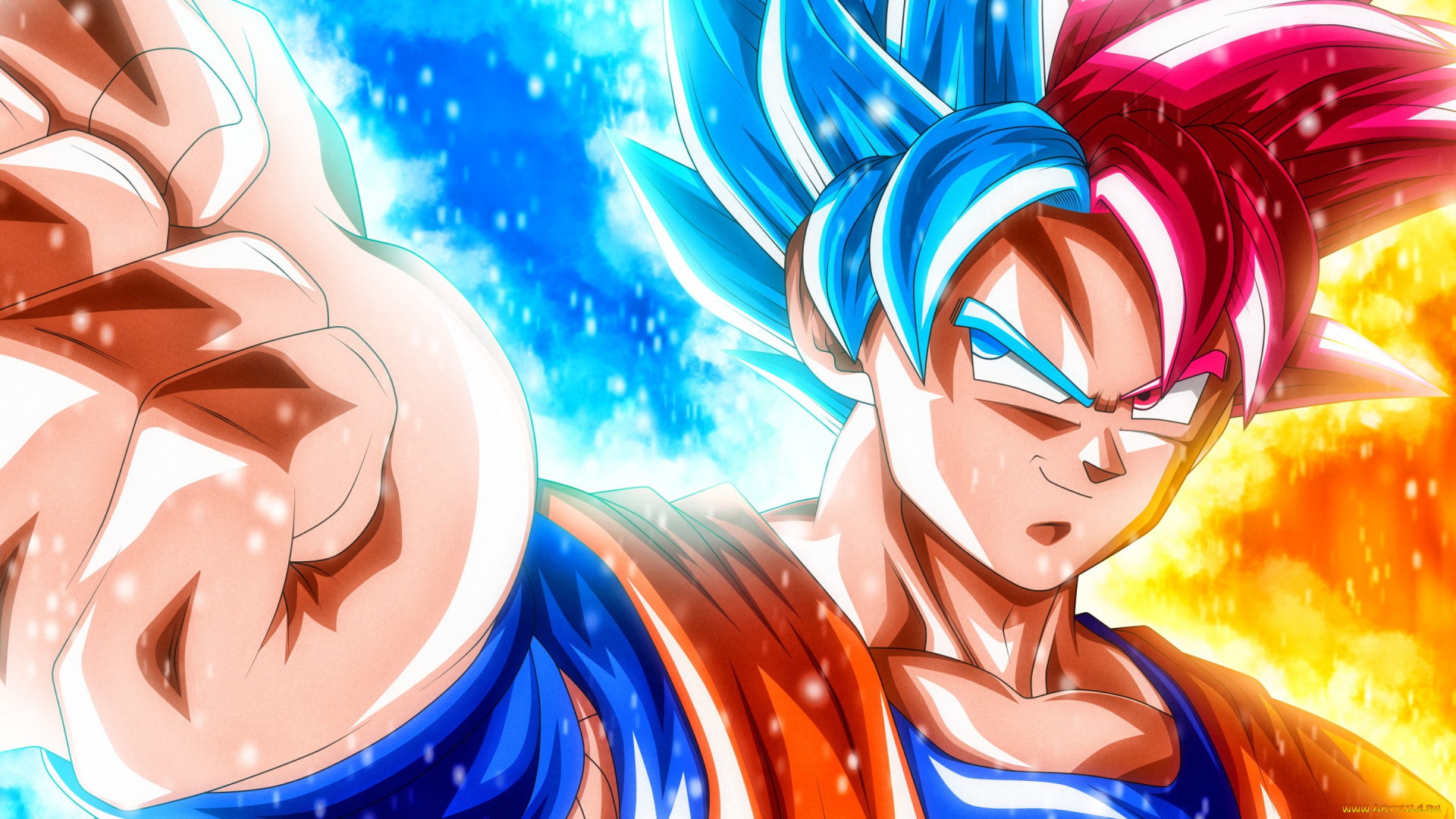 аниме, dragon, ball, dragon, ball, super