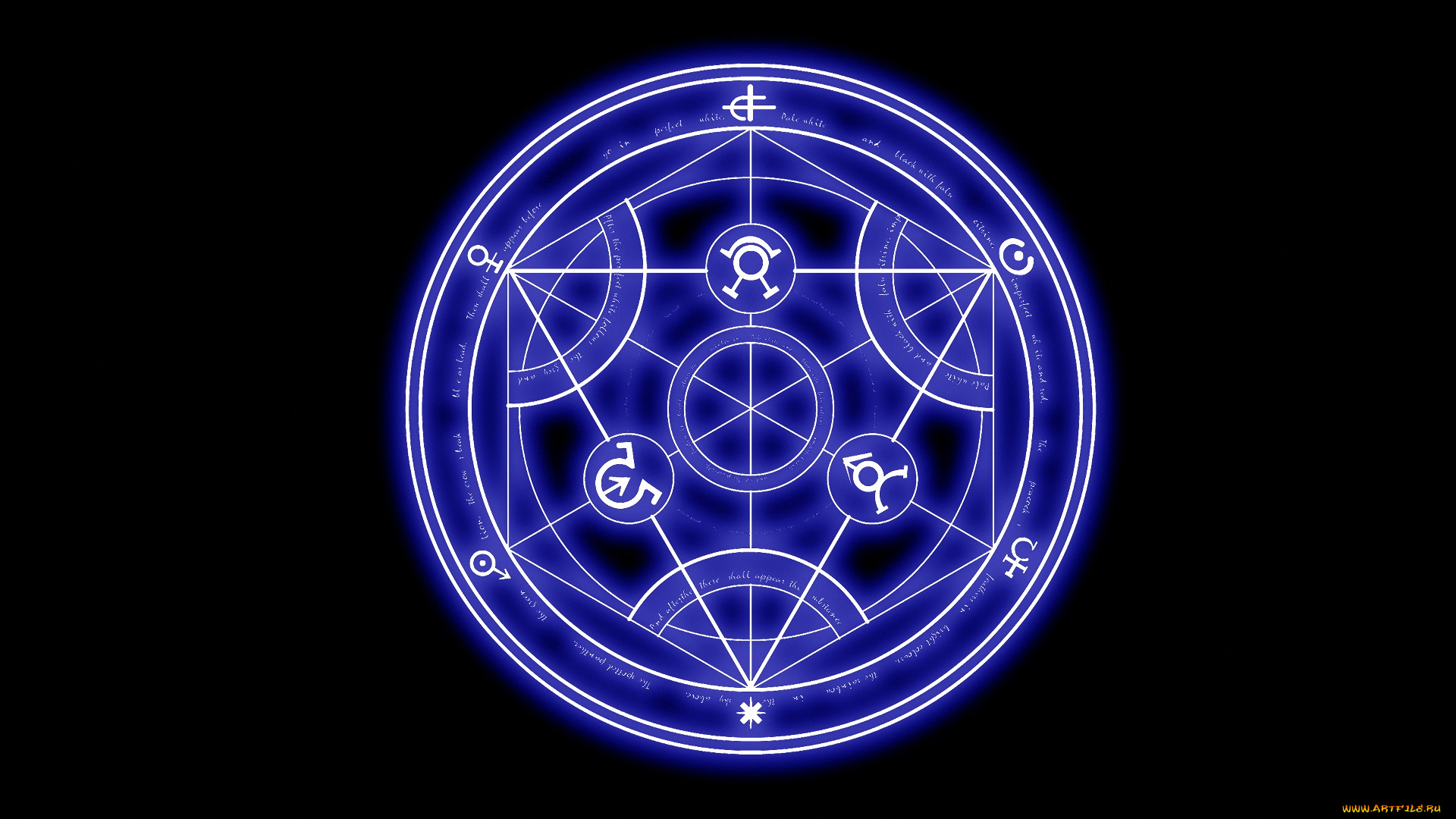 аниме, fullmetal, alchemist, преобразования, круг, алхимия