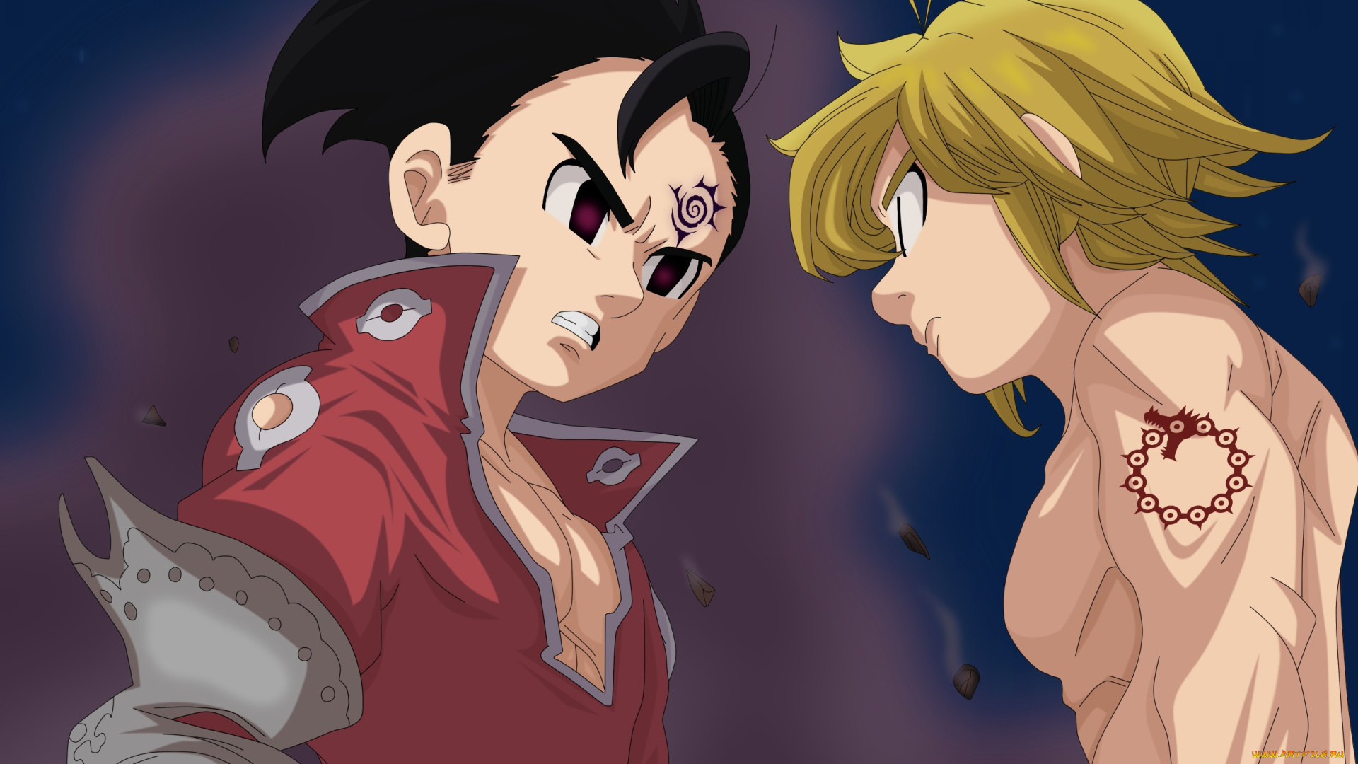 аниме, nanatsu, no, taizai, the, seven, deadly, sins