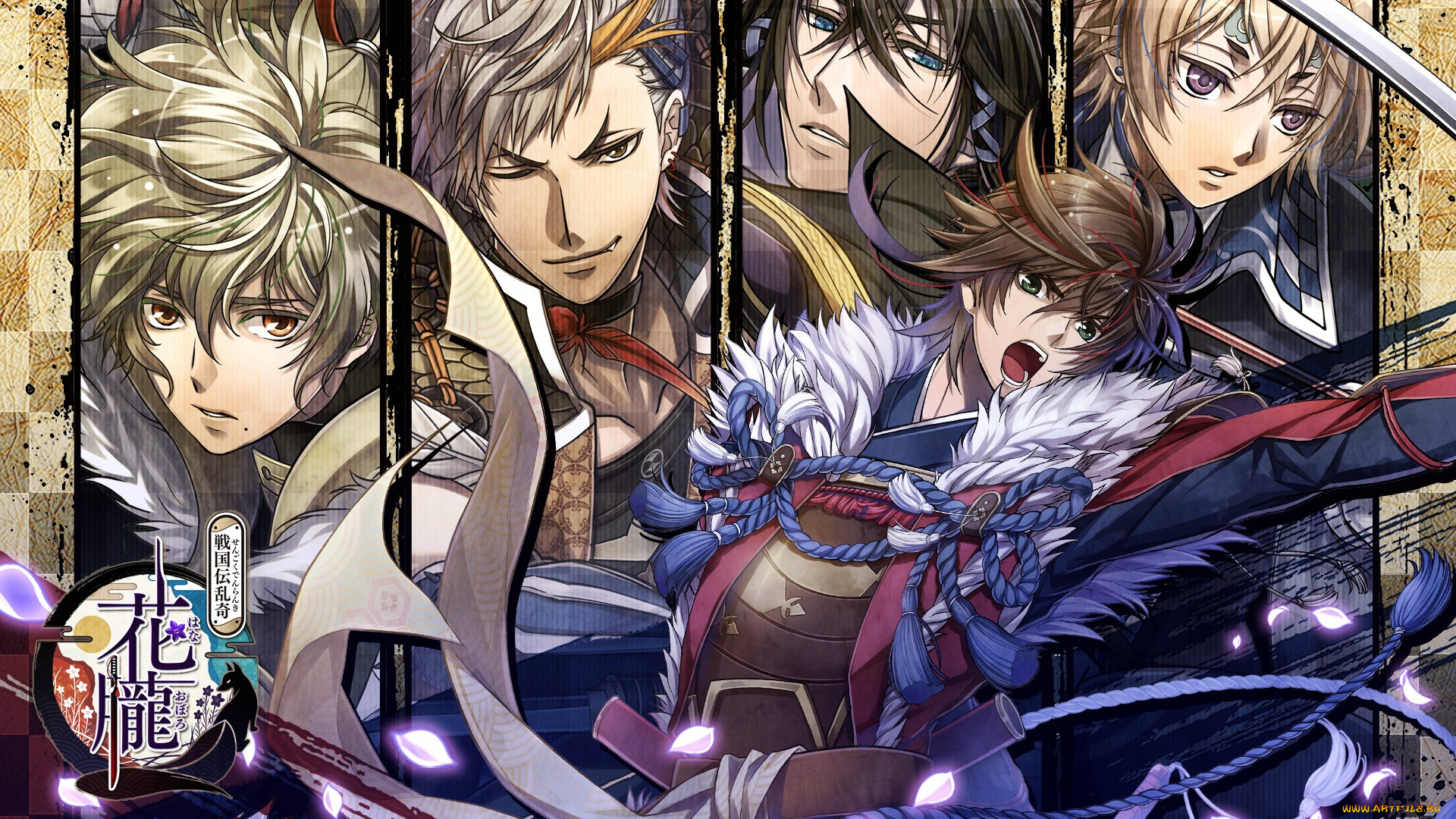 аниме, sengoku, night, blood, sengoku, night, blood, кровавая, ночь, сэнгоку