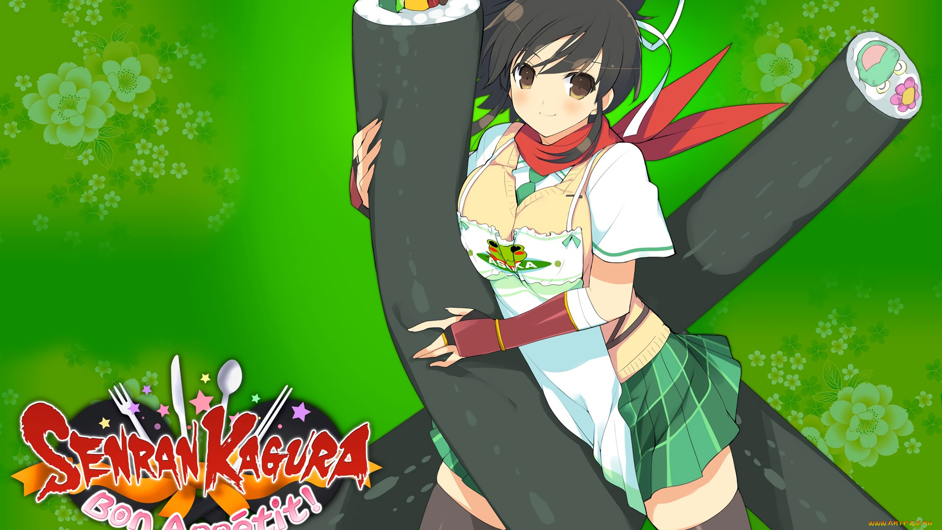 аниме, senran, kagura, senran, kagura