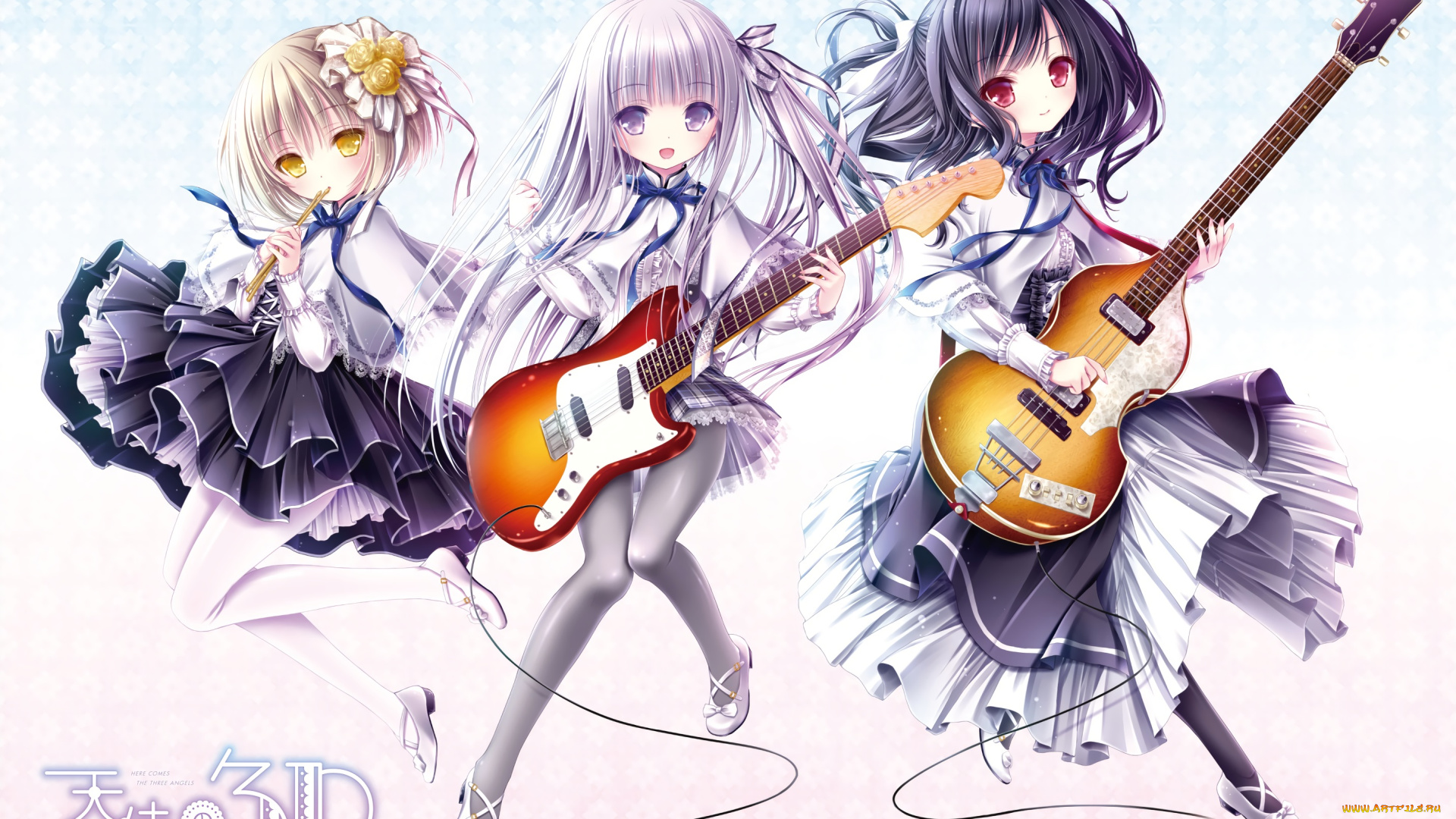 аниме, tinkerbell, , artbook, tenshi, no, three, piece