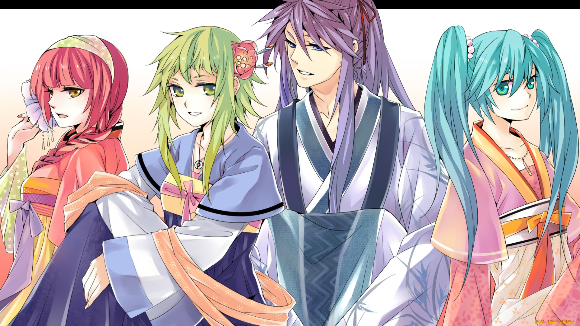 аниме, vocaloid, вокадоид