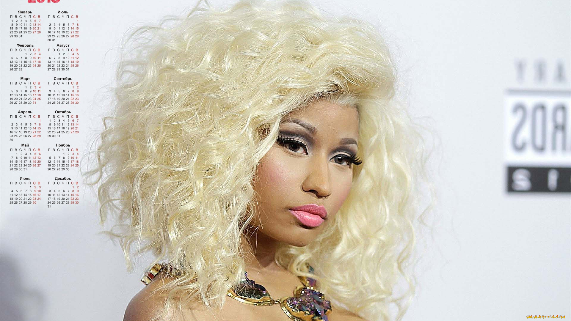 niki, minazh, календари, знаменитости, певица, женщина, 2018