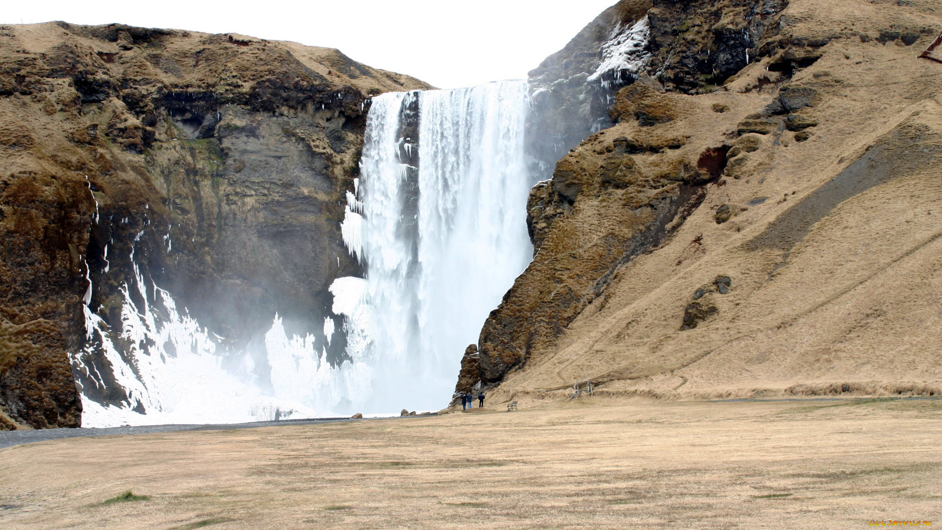 природа, водопады, поток
