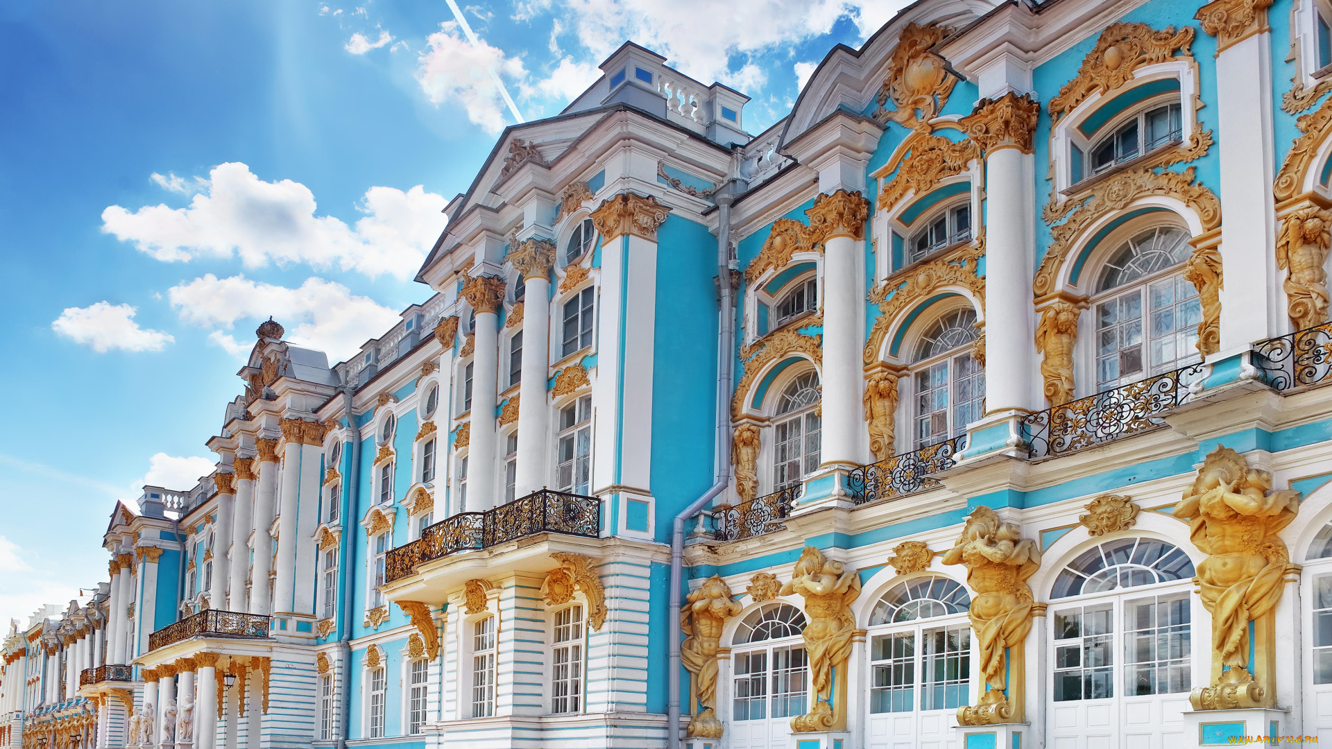 пушкин, екатерининский, дворец, города, санкт-петербург, , петергоф, , россия, пушкин, екатерининский, дворец, царское, село