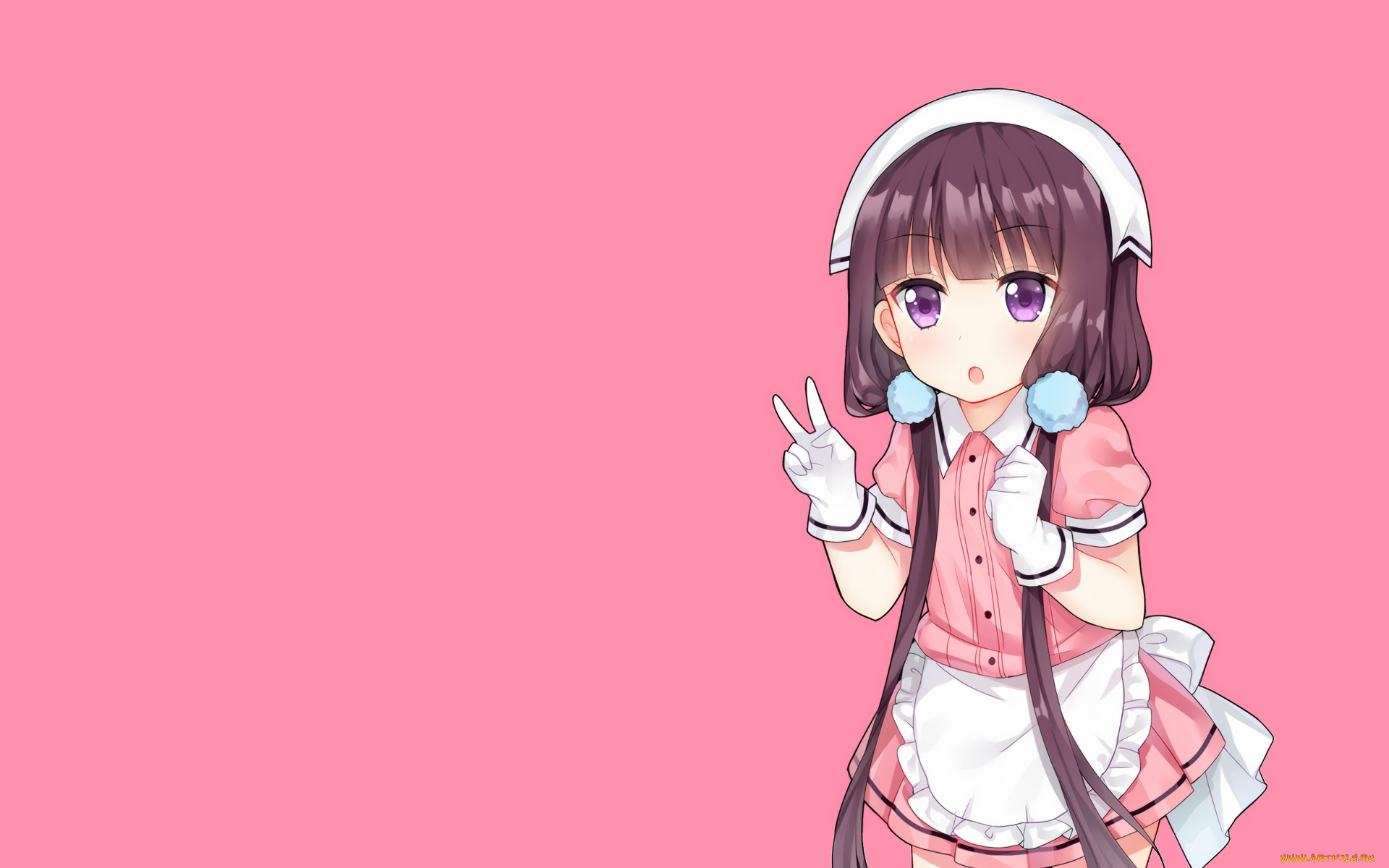 аниме, blend, s, фон, взгляд, девушка