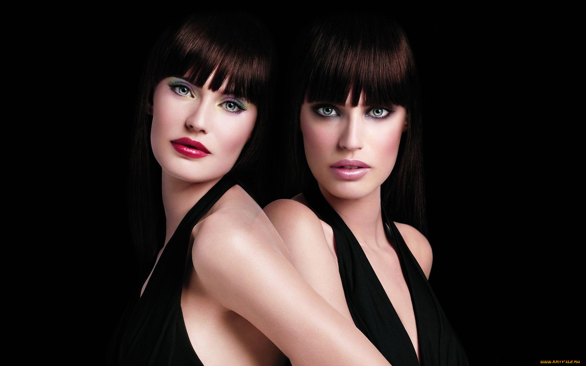 девушки, bianca, balti, макияж, лица, модель