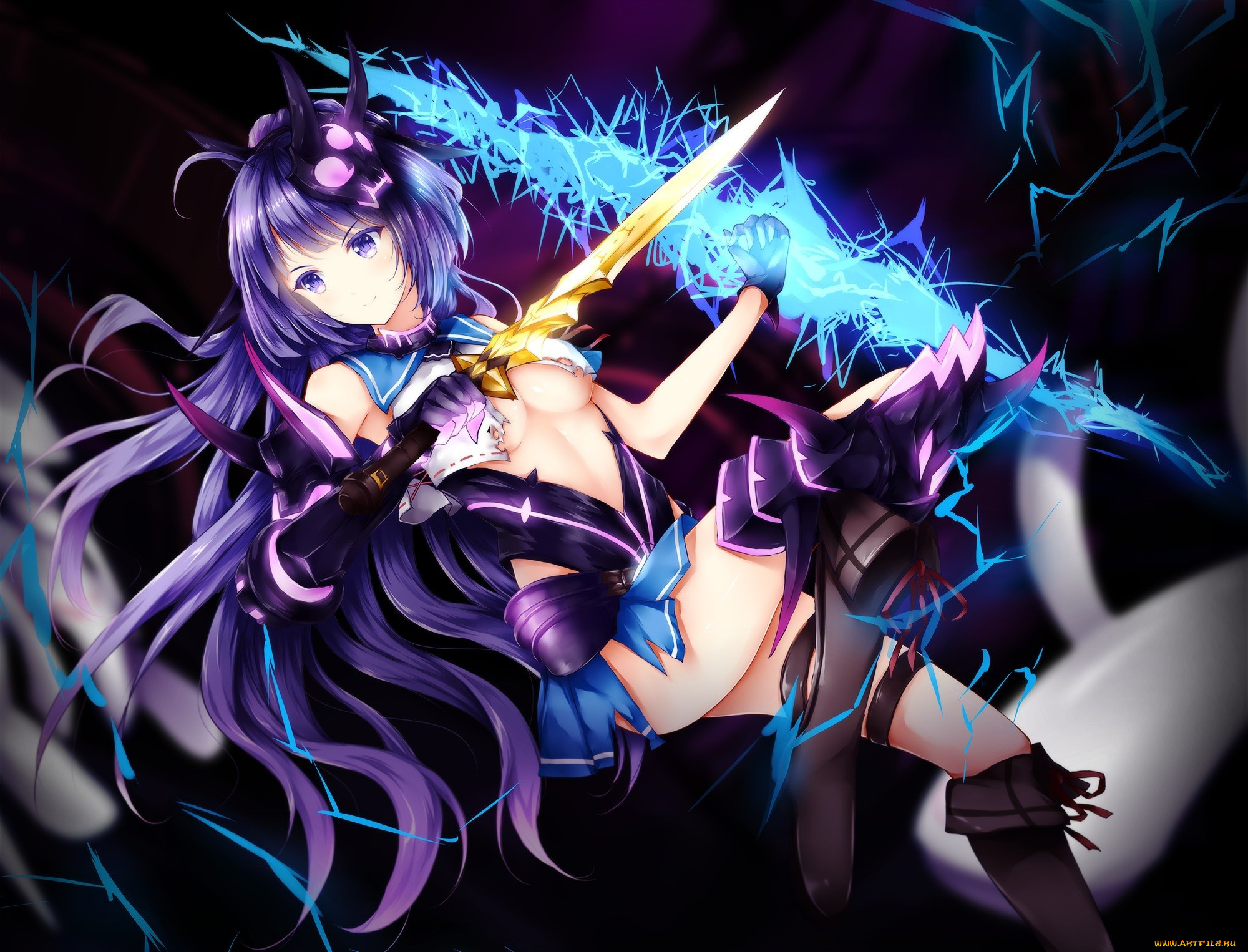 аниме, оружие, , техника, , технологии, sword, girl, protector, mask, sugoi, chest, blade, oppai, boobies, breast, mahou, buttocks, warrior, thigh, titty, busty, ken