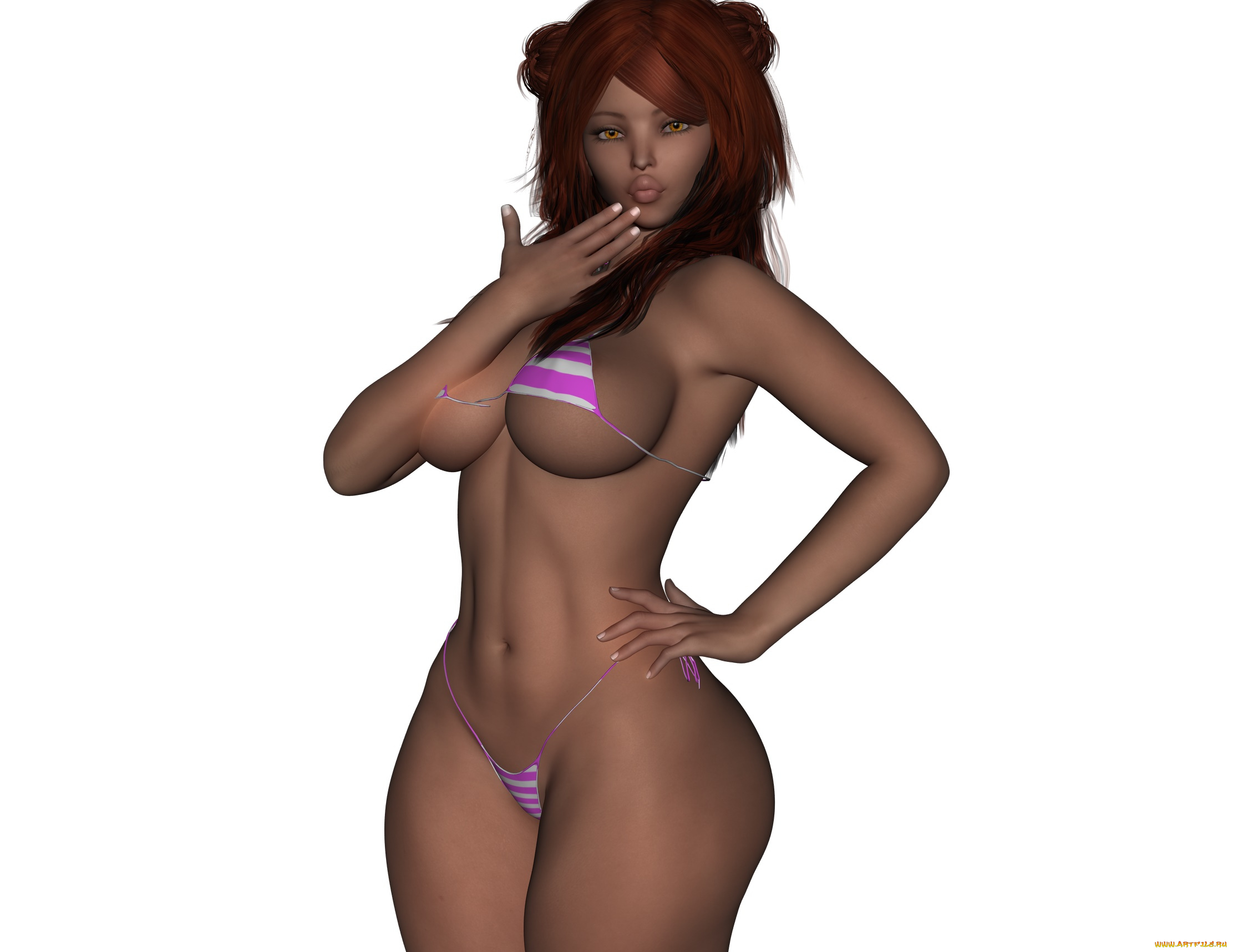 3д, графика, люди, , people, девушка, взгляд, фон