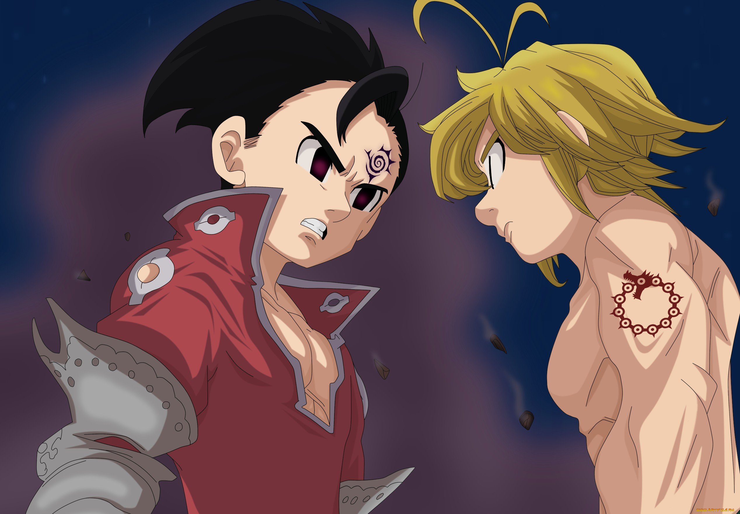 аниме, nanatsu, no, taizai, the, seven, deadly, sins