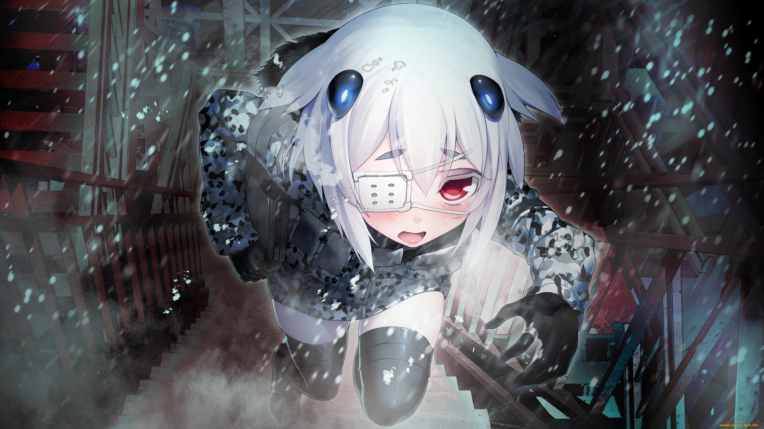 аниме, tokyo, necro, девушка