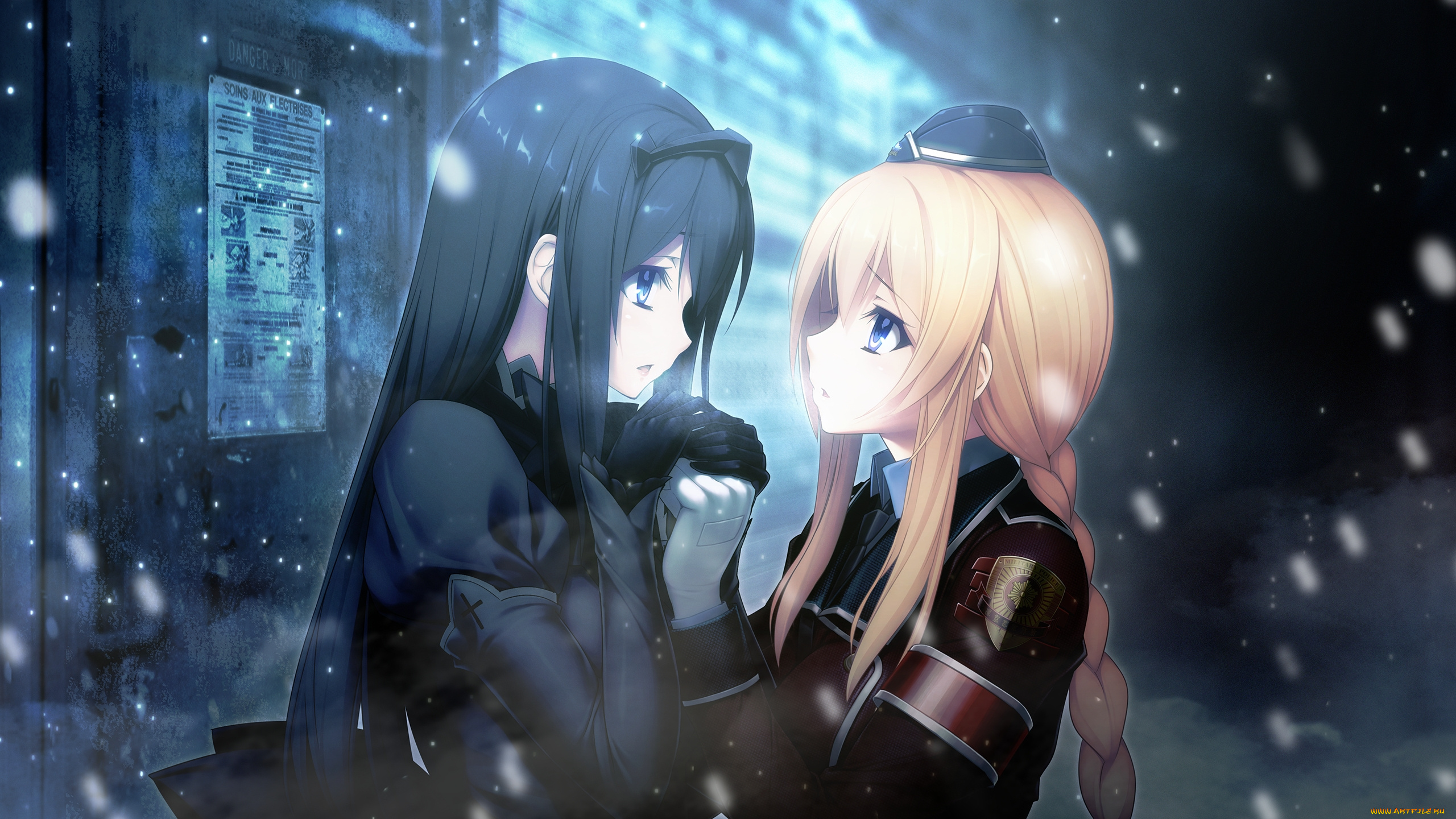 аниме, tokyo, necro, пара