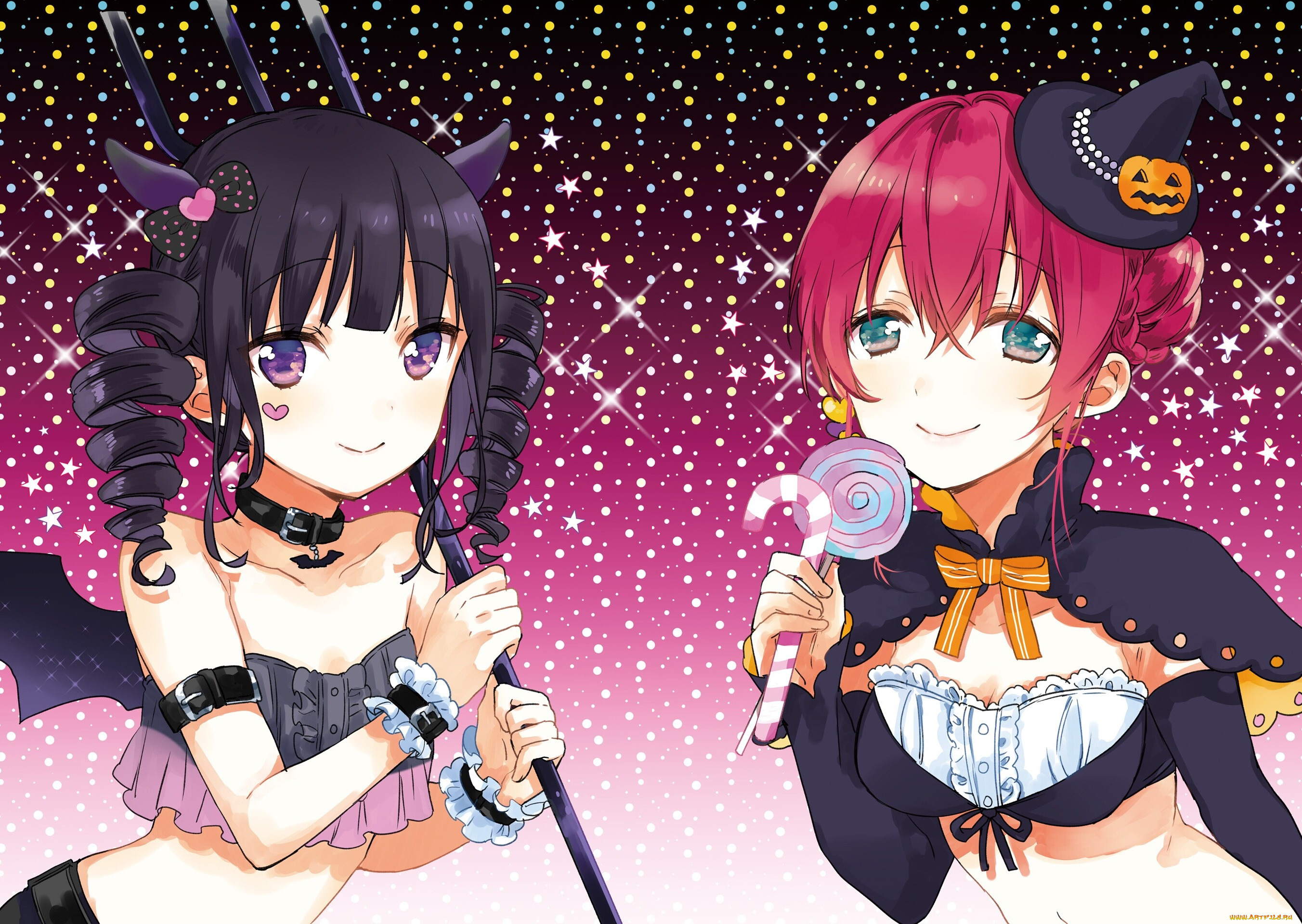 аниме, blend, s, девочки