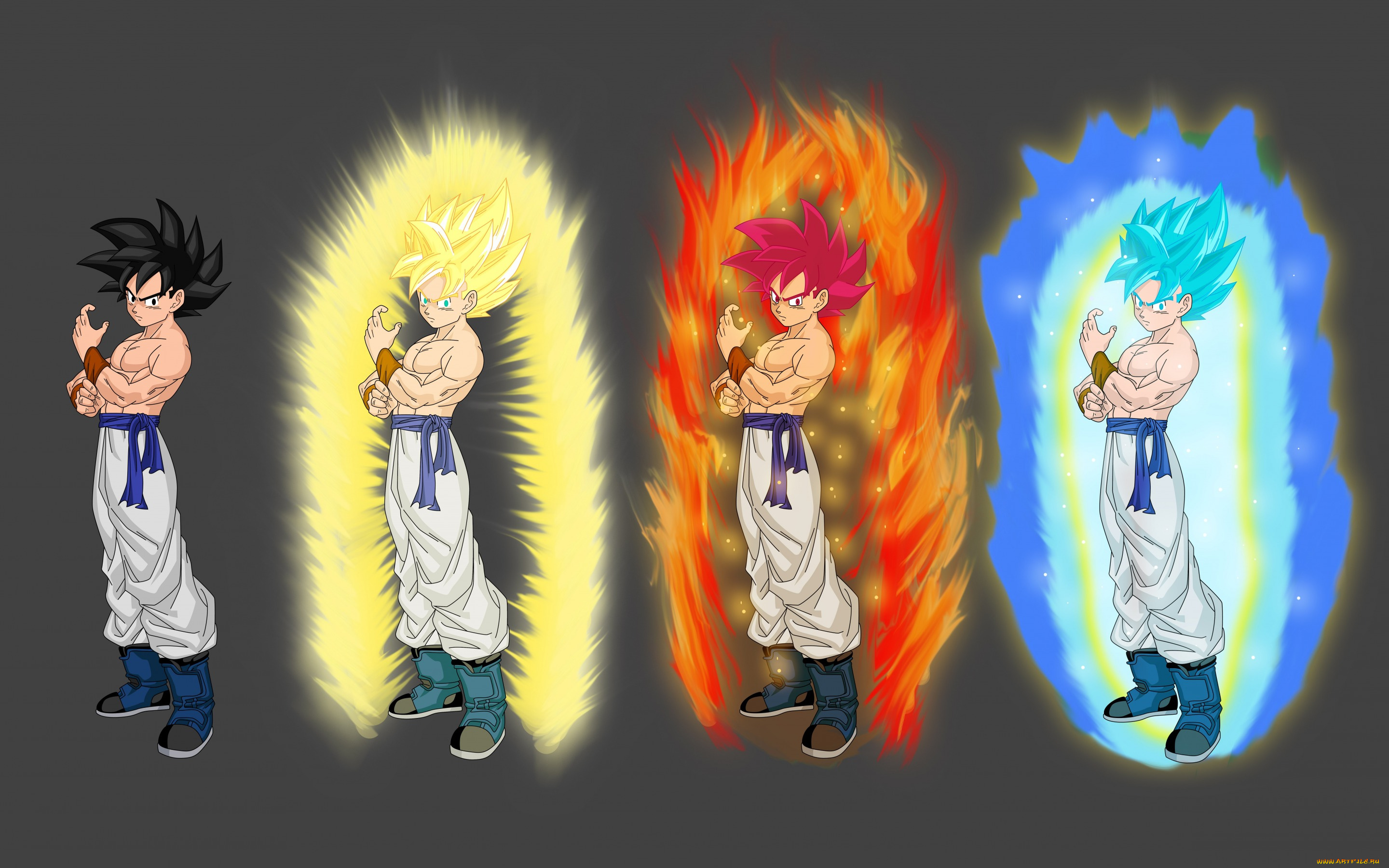 аниме, dragon, ball, dragon, ball, super