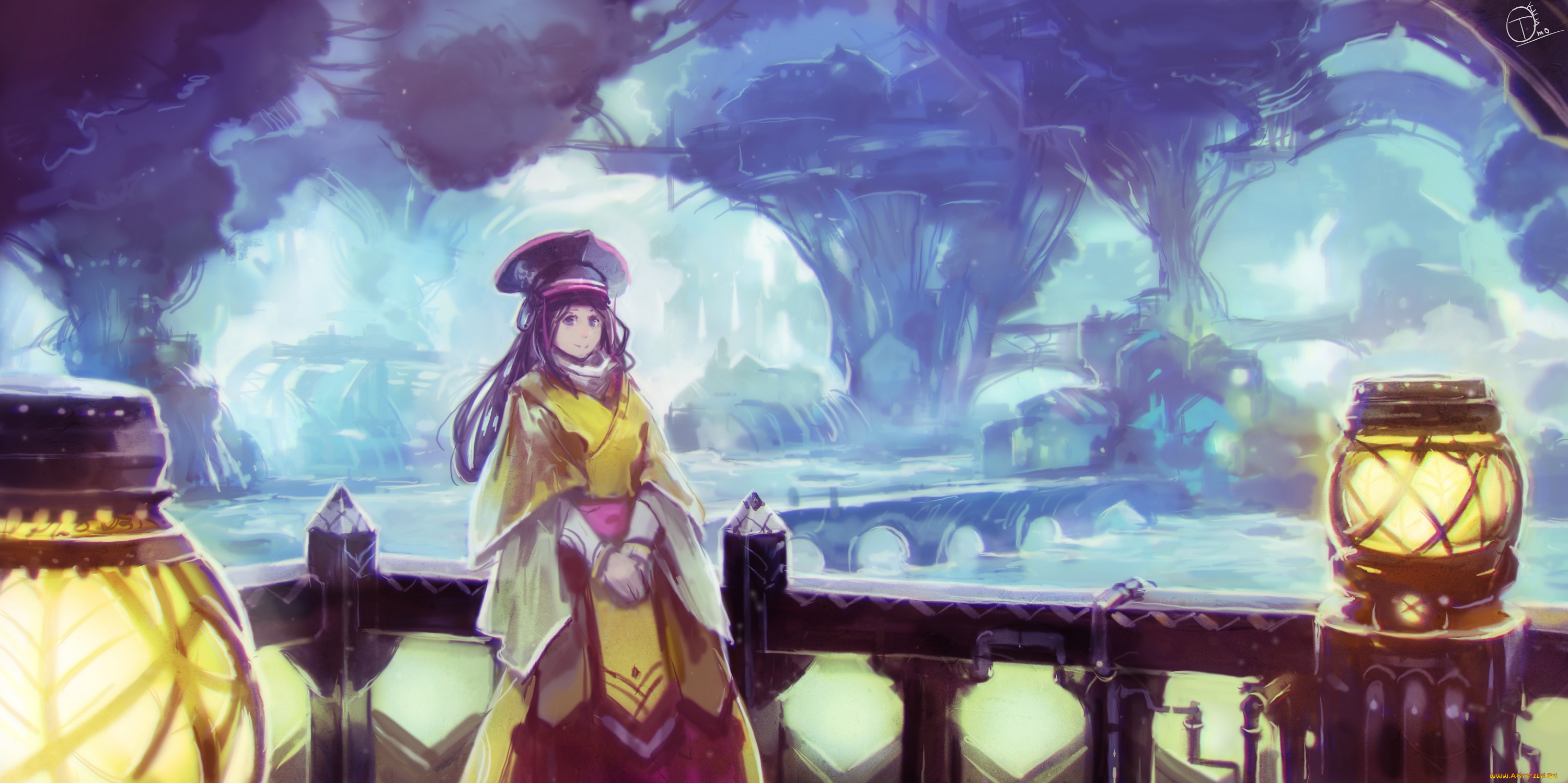 аниме, город, , улицы, , интерьер, , здания, okuto