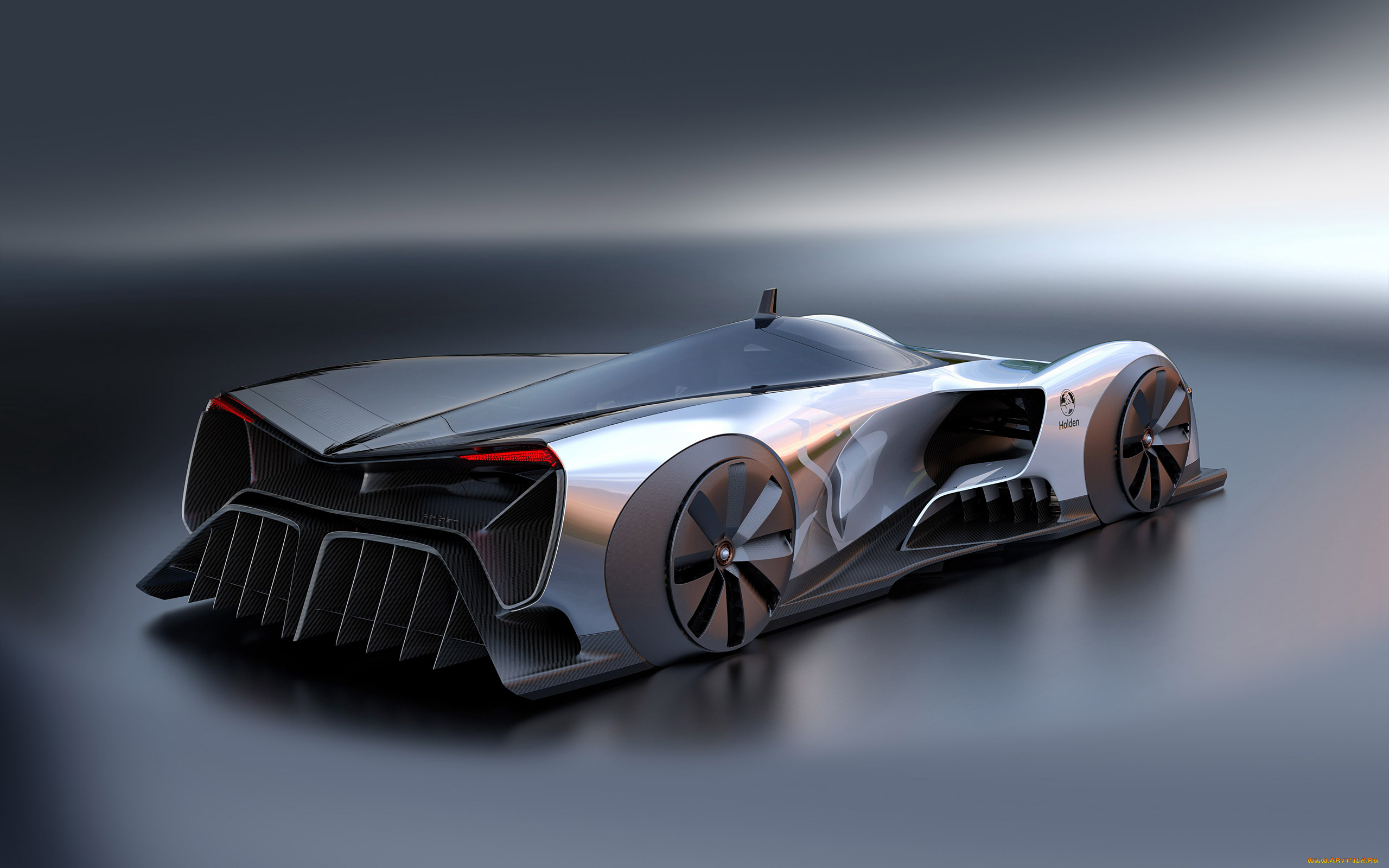 2018, holden, time, attack, concept, автомобили, holden, вид, сзади, суперкар, гоночный, автомобиль, концепт